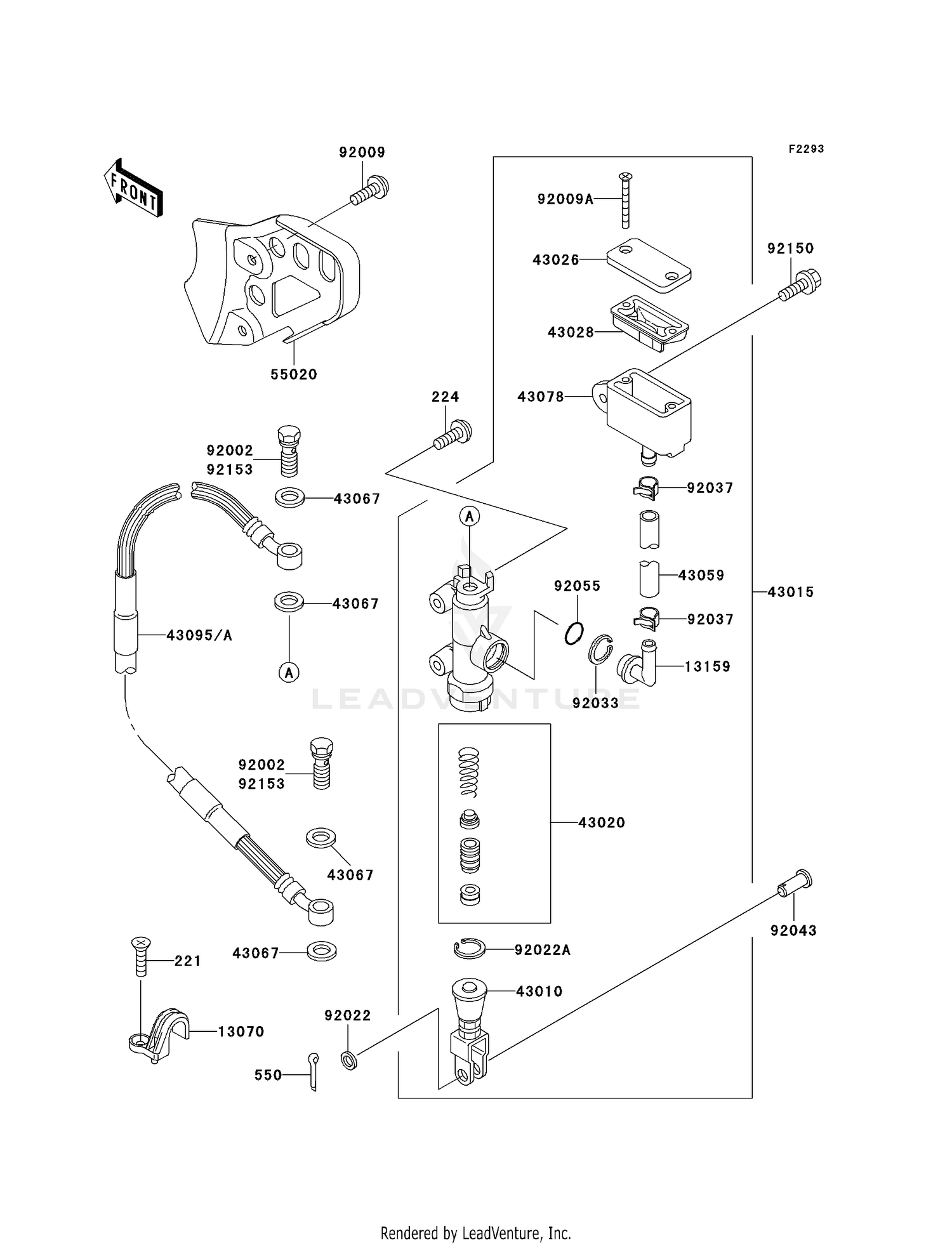 REAR MASTER CYLINDER