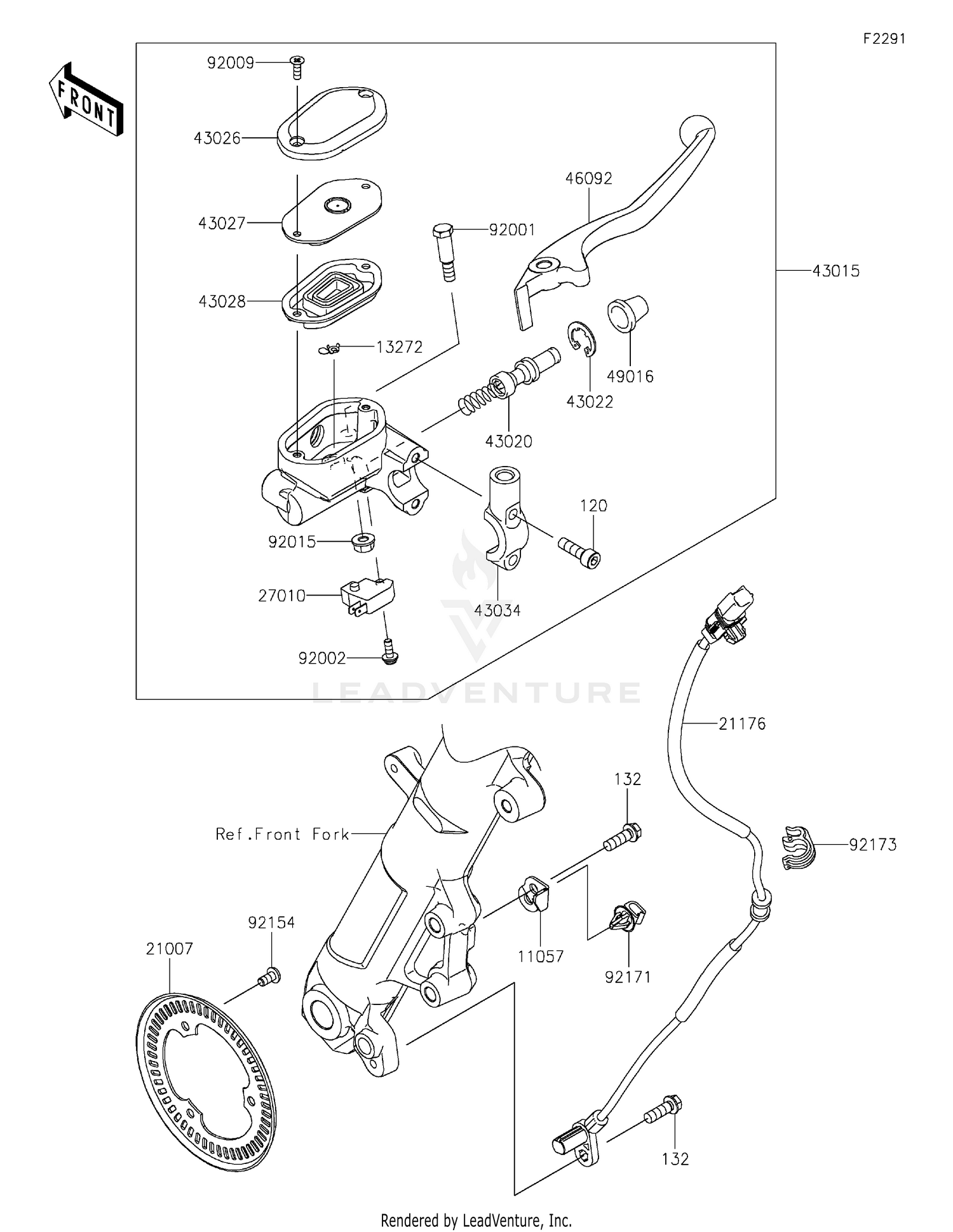 Front Master Cylinder