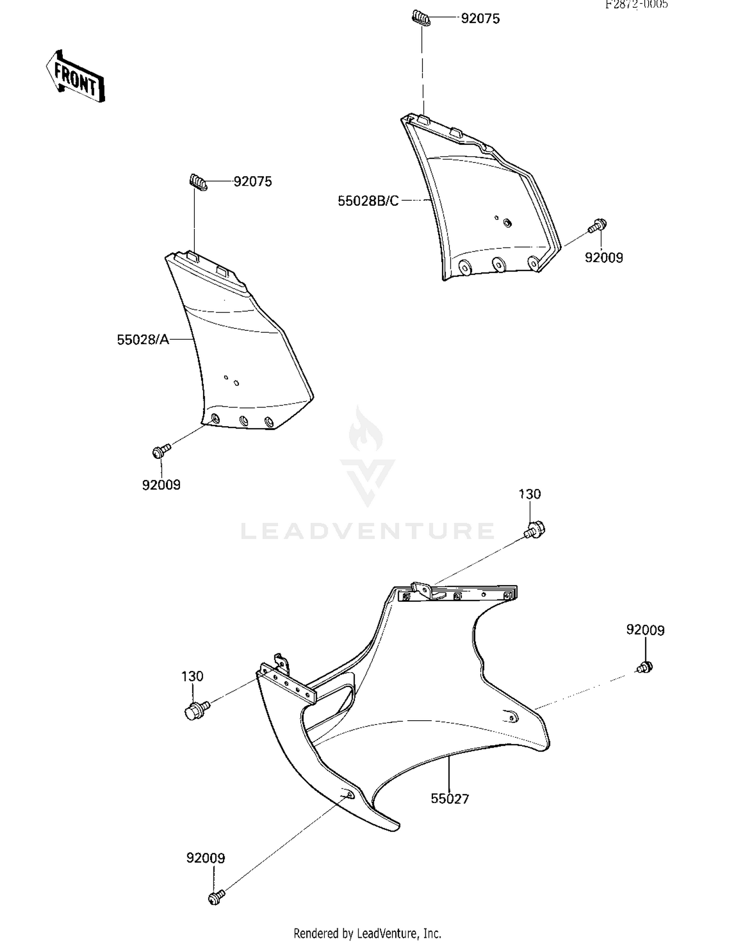 Shop OEM 1985 Kawasaki GPZ 750 - ZX750 Motorcycle Parts | MotoSport