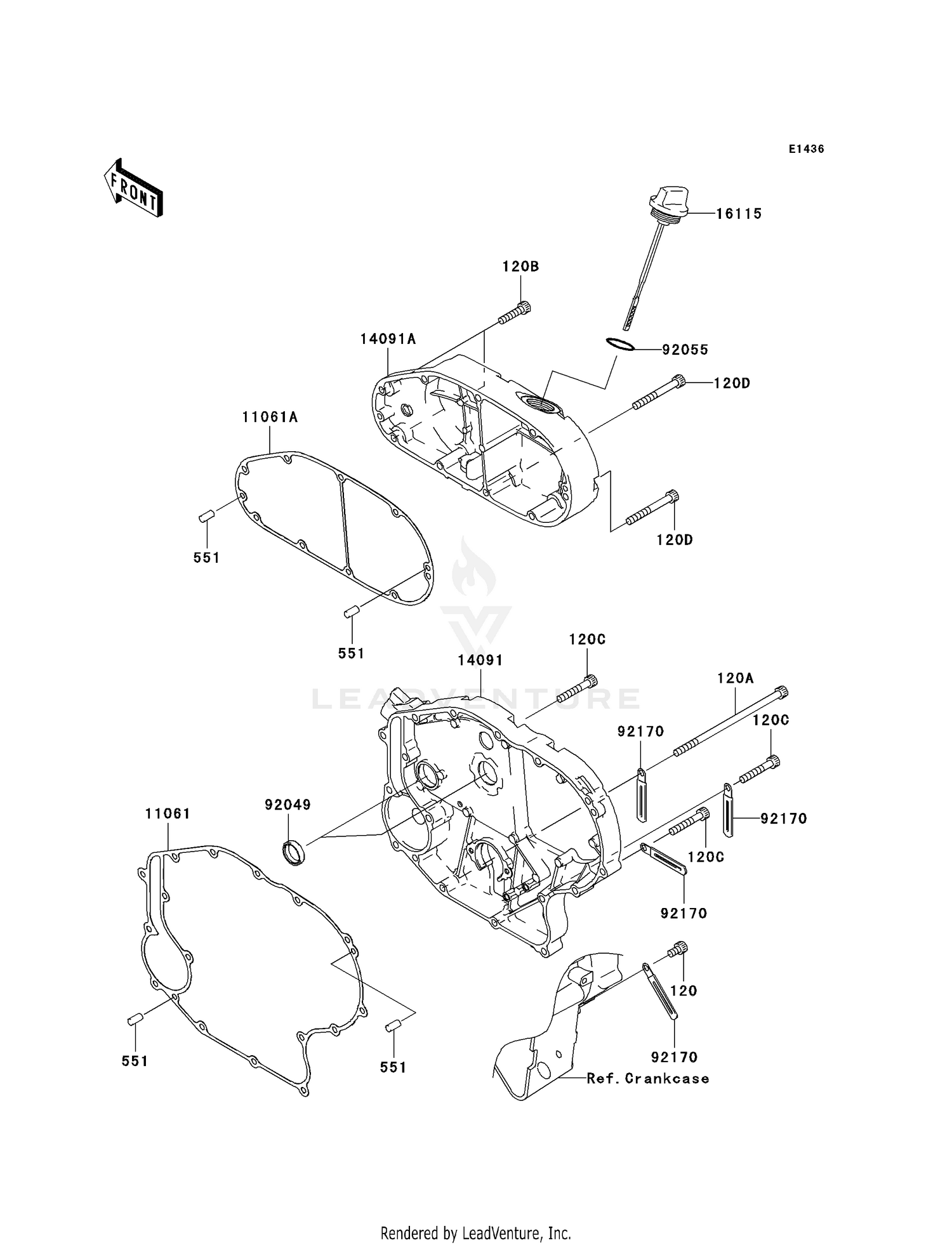RIGHT ENGINE COVER(S)