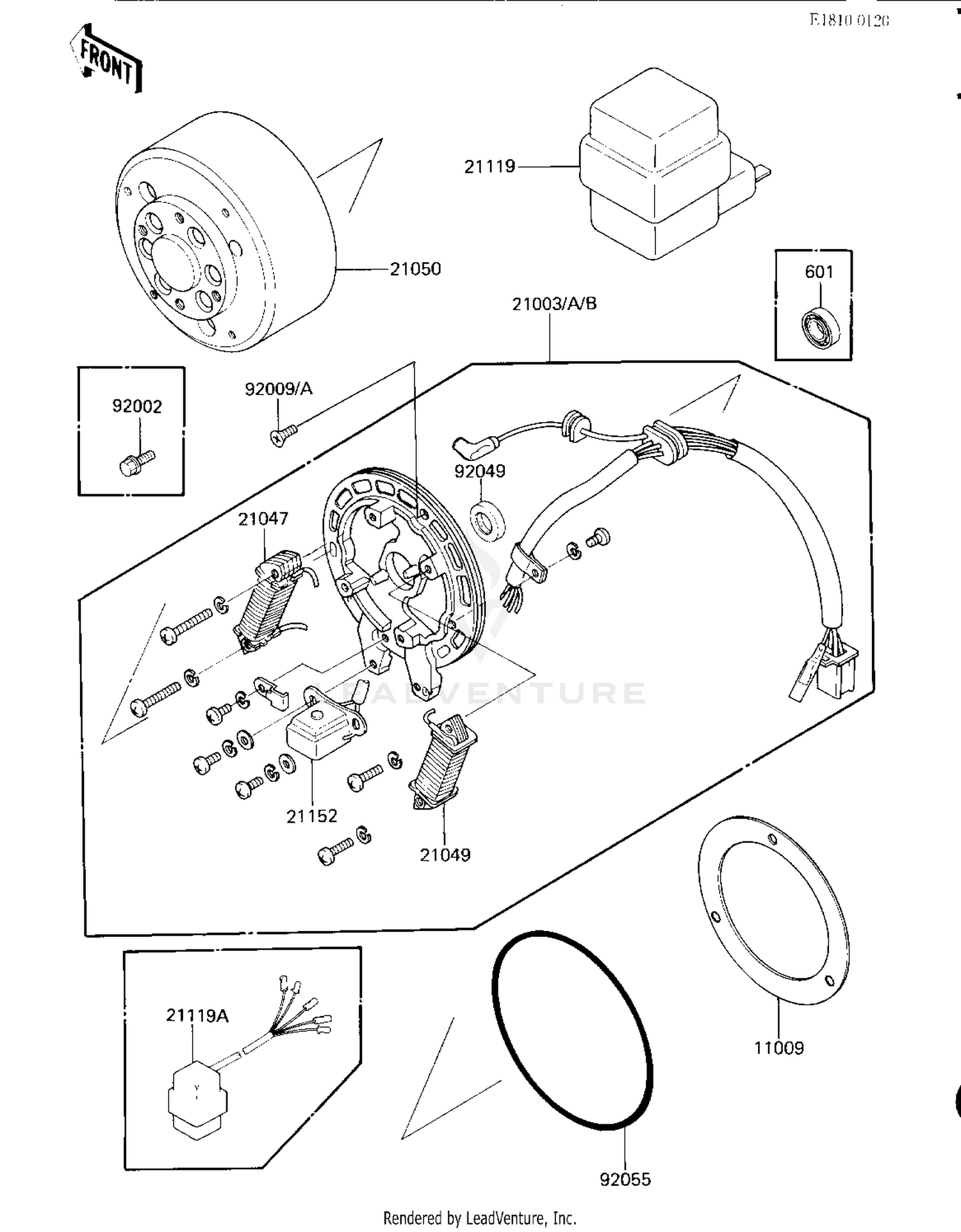 IGNITION/GENERATOR (KLT110-A1/A2)