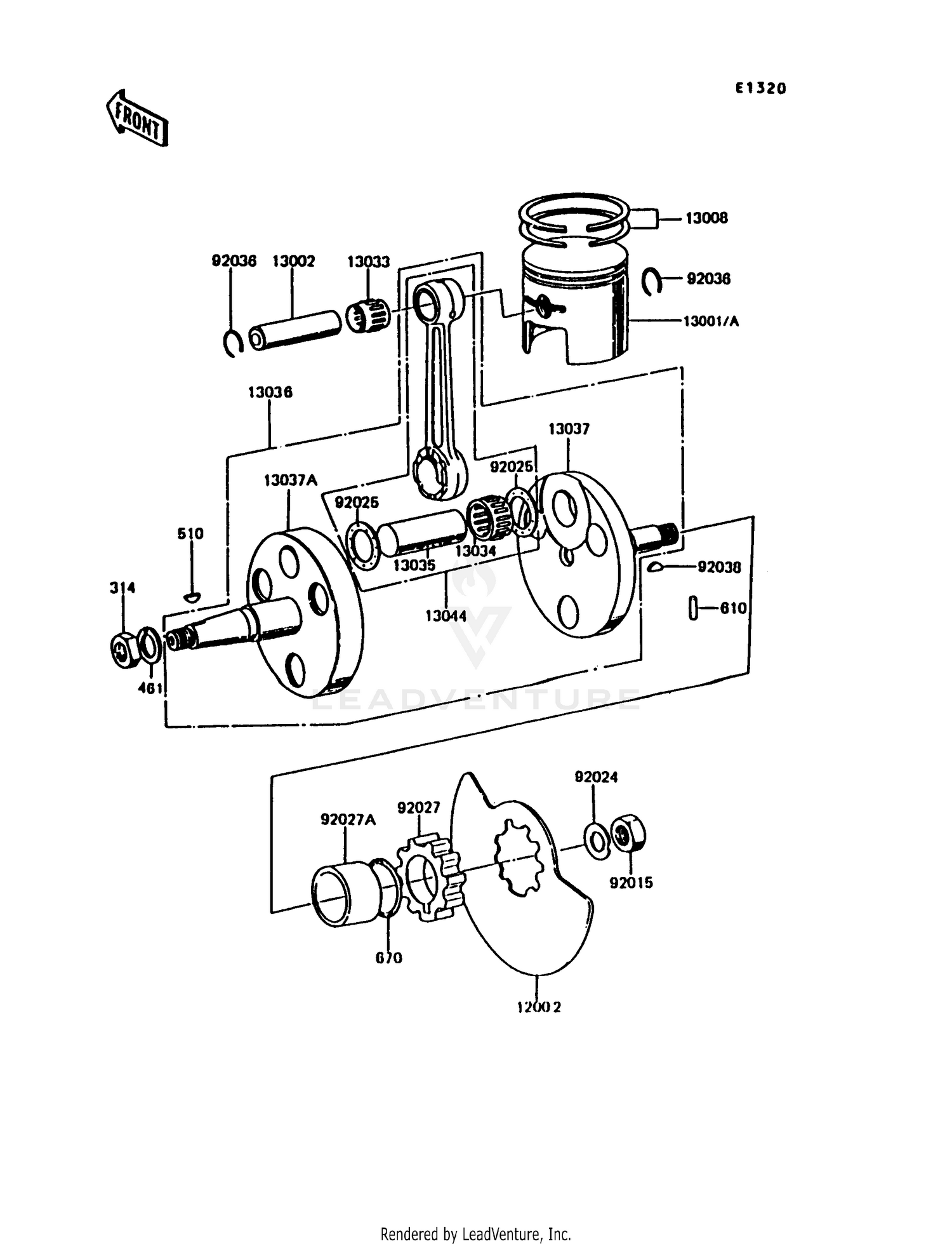 CRANKSHAFT/PISTON(S)