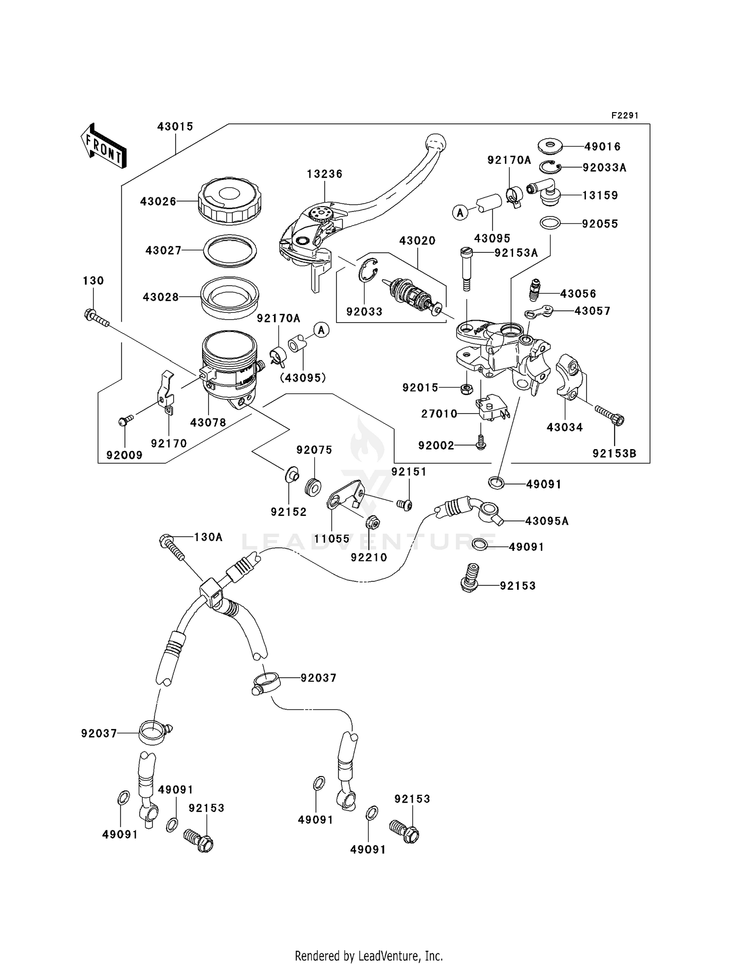FRONT MASTER CYLINDER