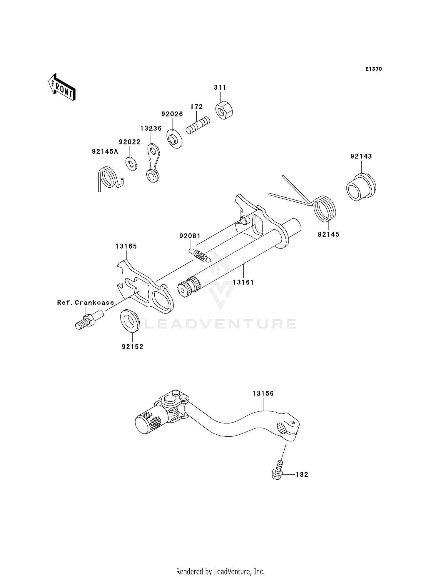 GEAR CHANGE MECHANISM