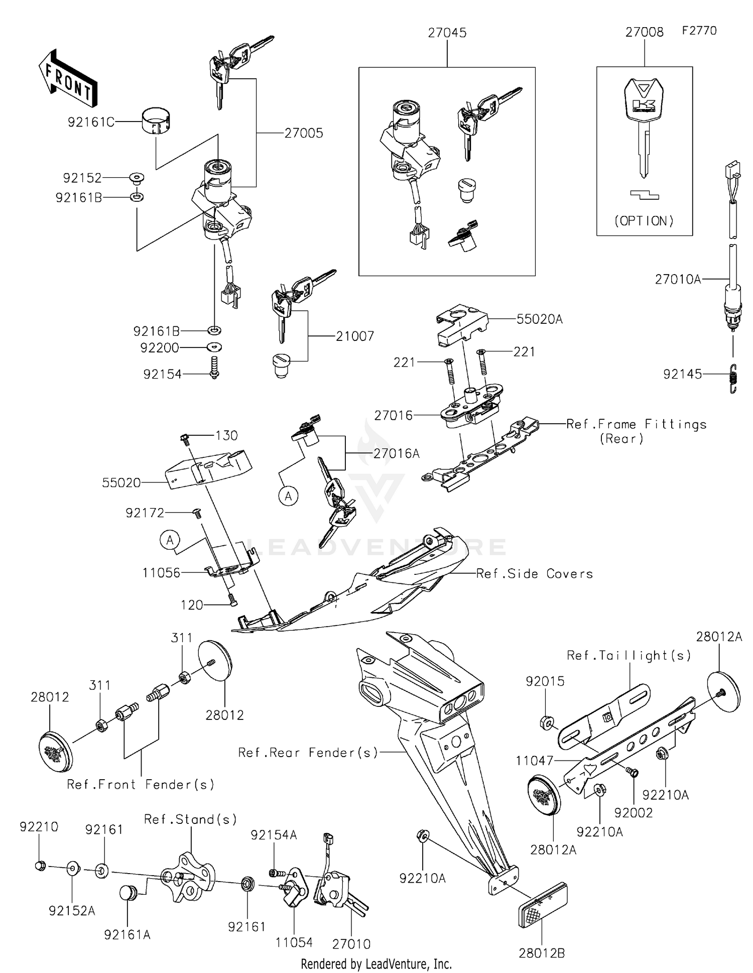 Ignition Switch/Locks/Reflectors