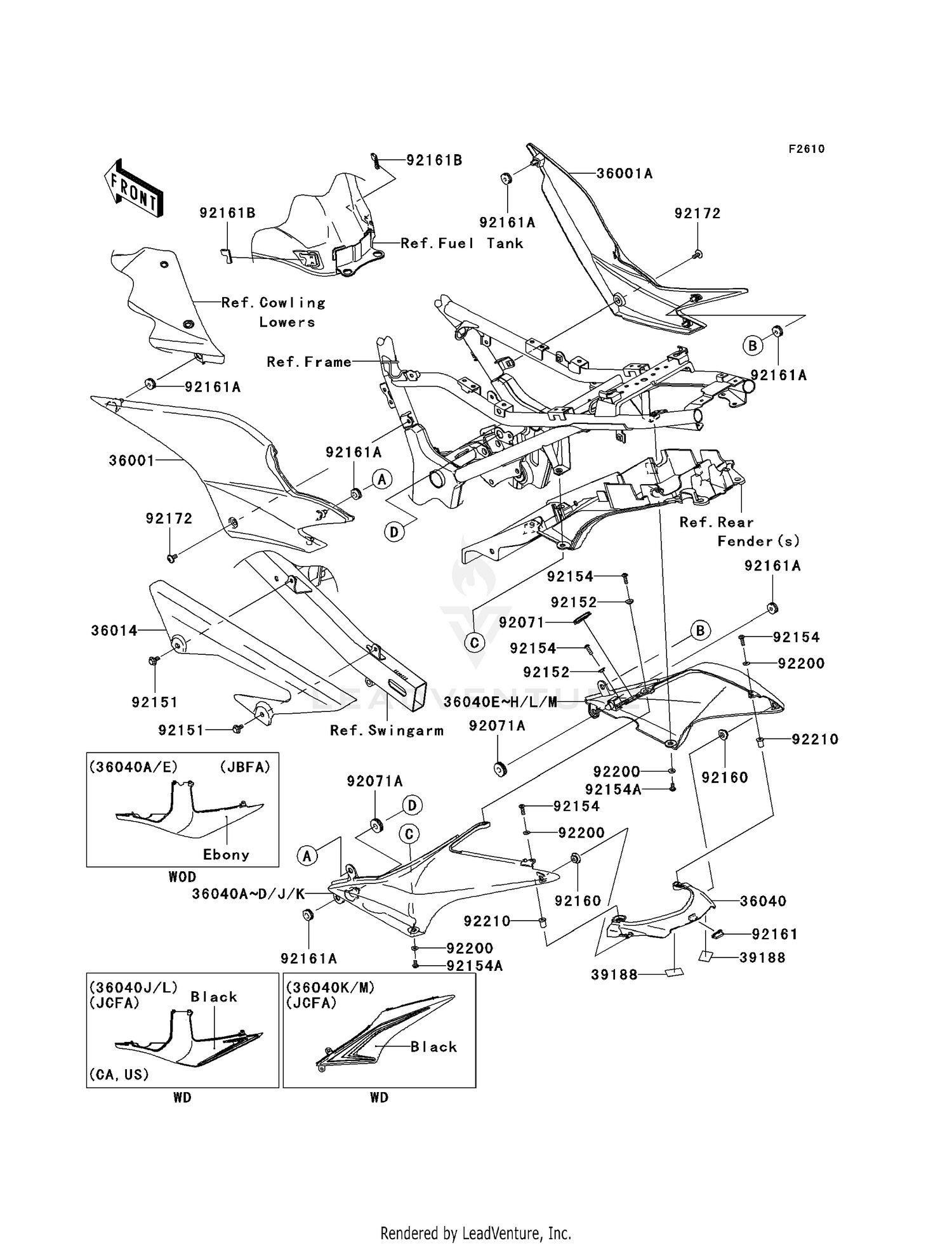 SIDE COVERS/CHAIN COVER