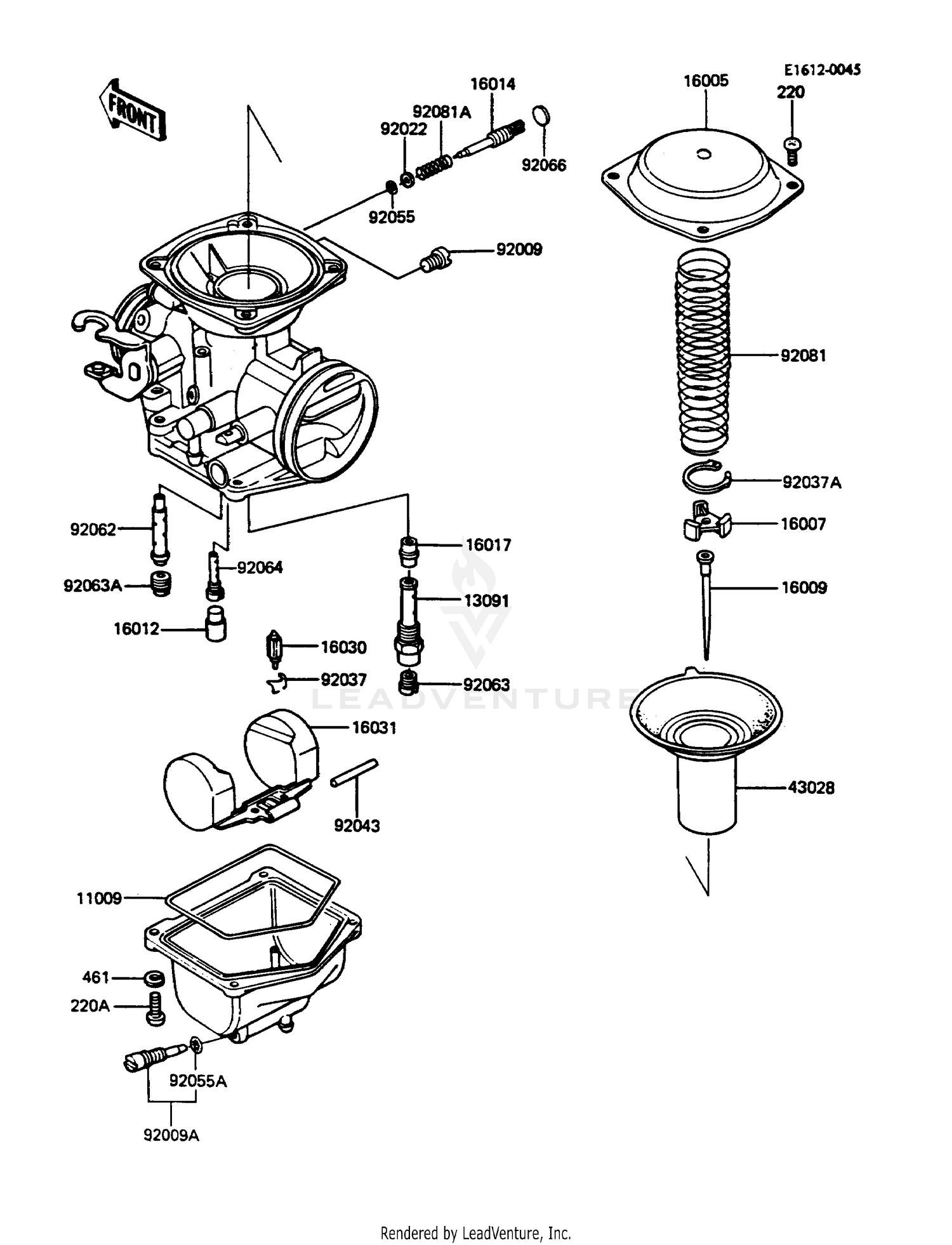CARBURETOR PARTS (U.S.)