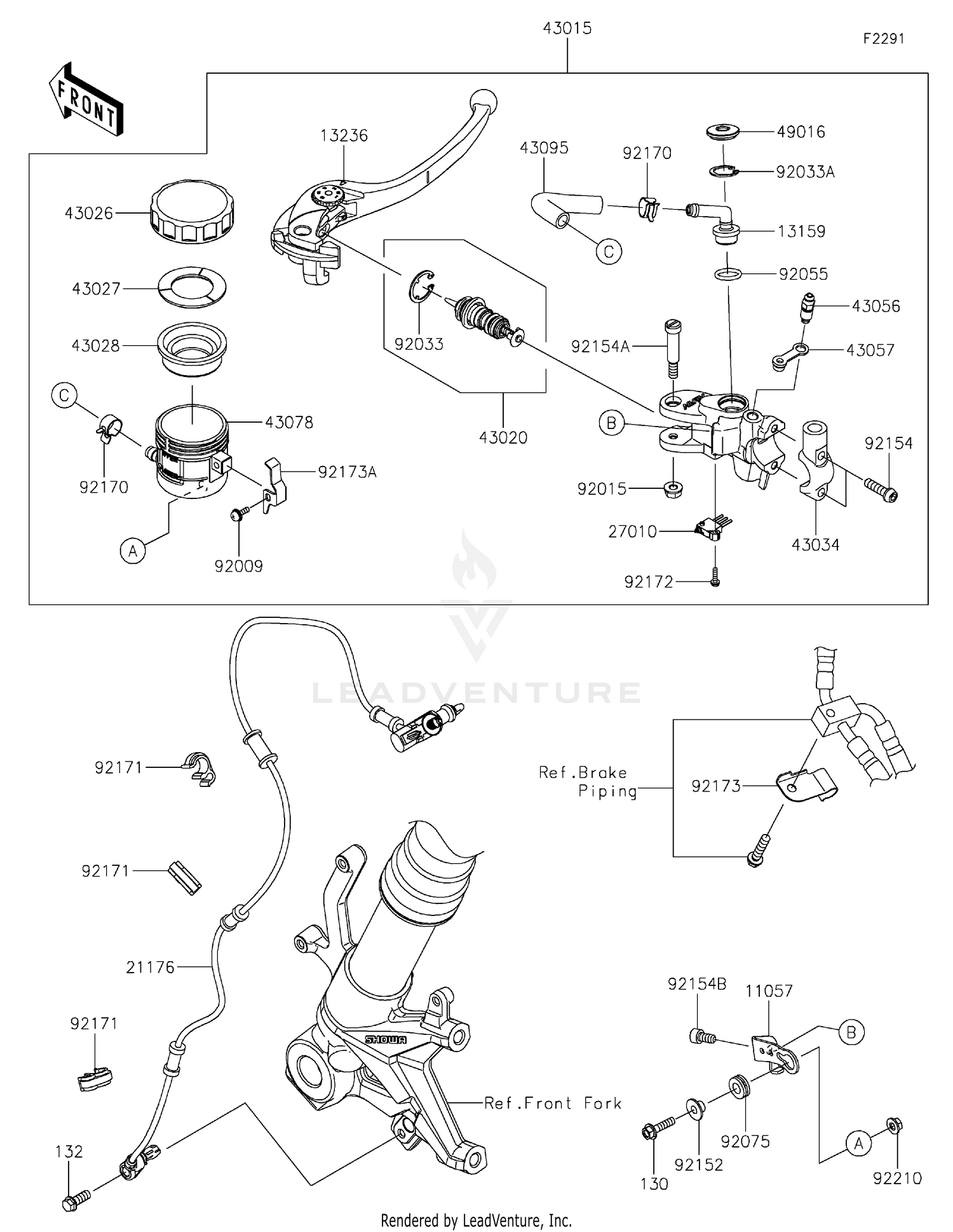 Front Master Cylinder