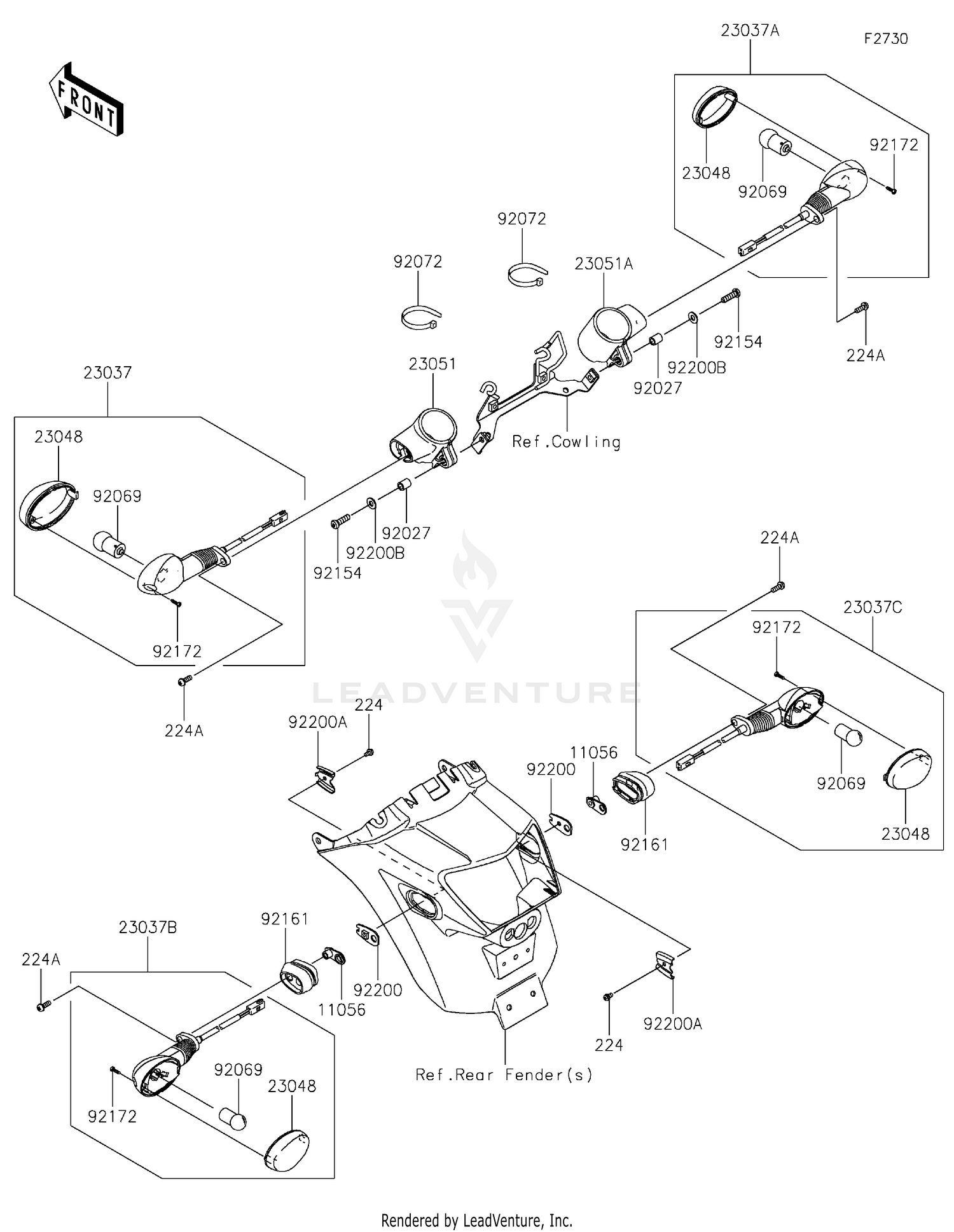 Save up to 40% on 2023 Kawasaki VULCAN S (ABS) - EN650DPFNN OEM
