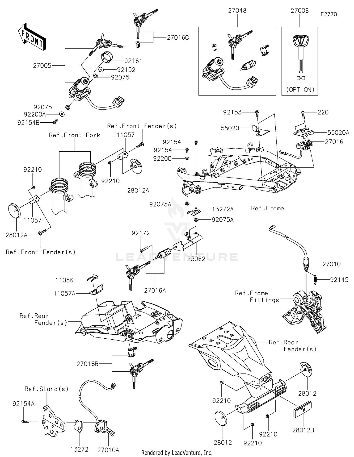 Ignition Switch/Locks/Reflectors