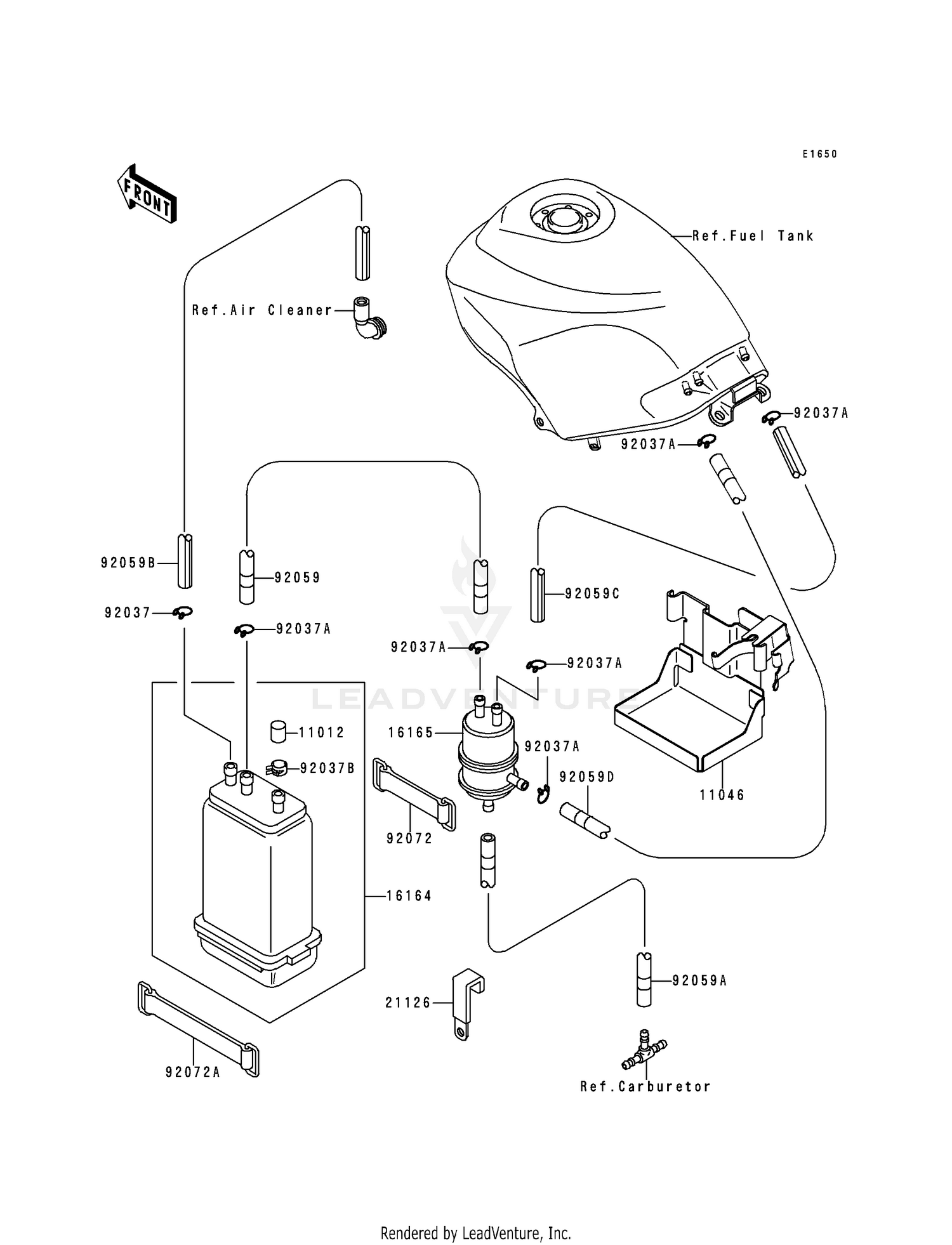 FUEL EVAPORATIVE SYSTEM