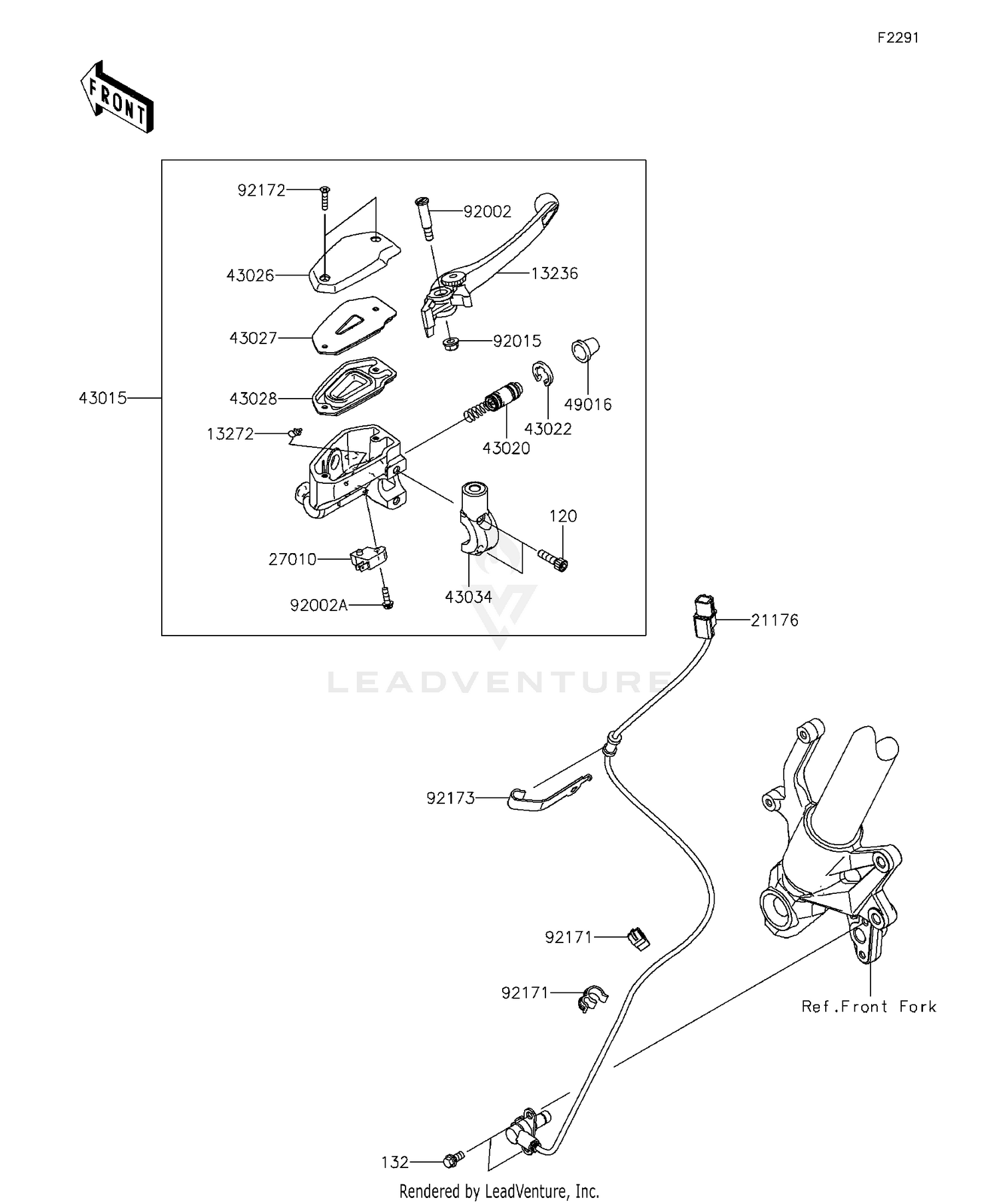 Front Master Cylinder