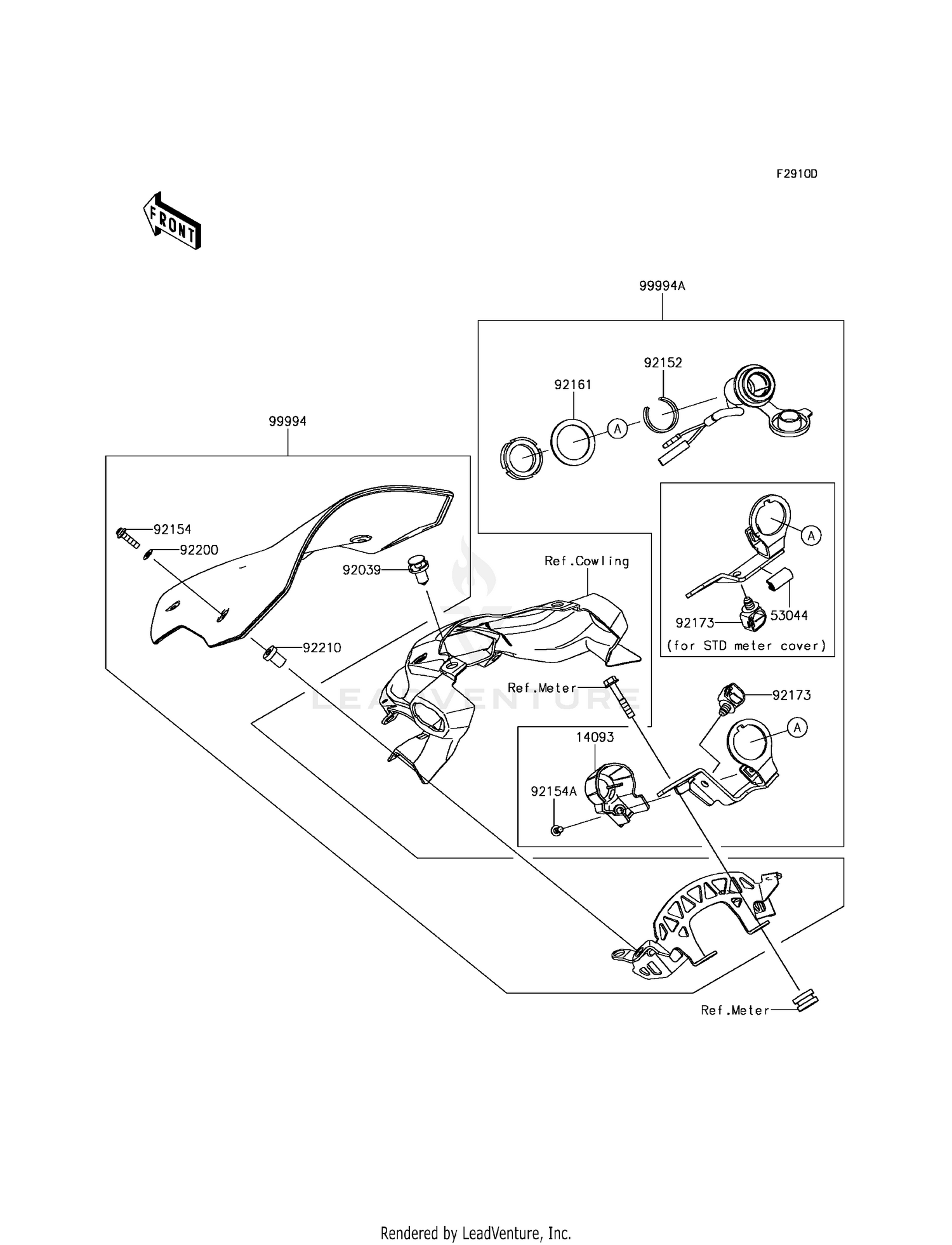 ACCESSORY (LARGE METER COVER)