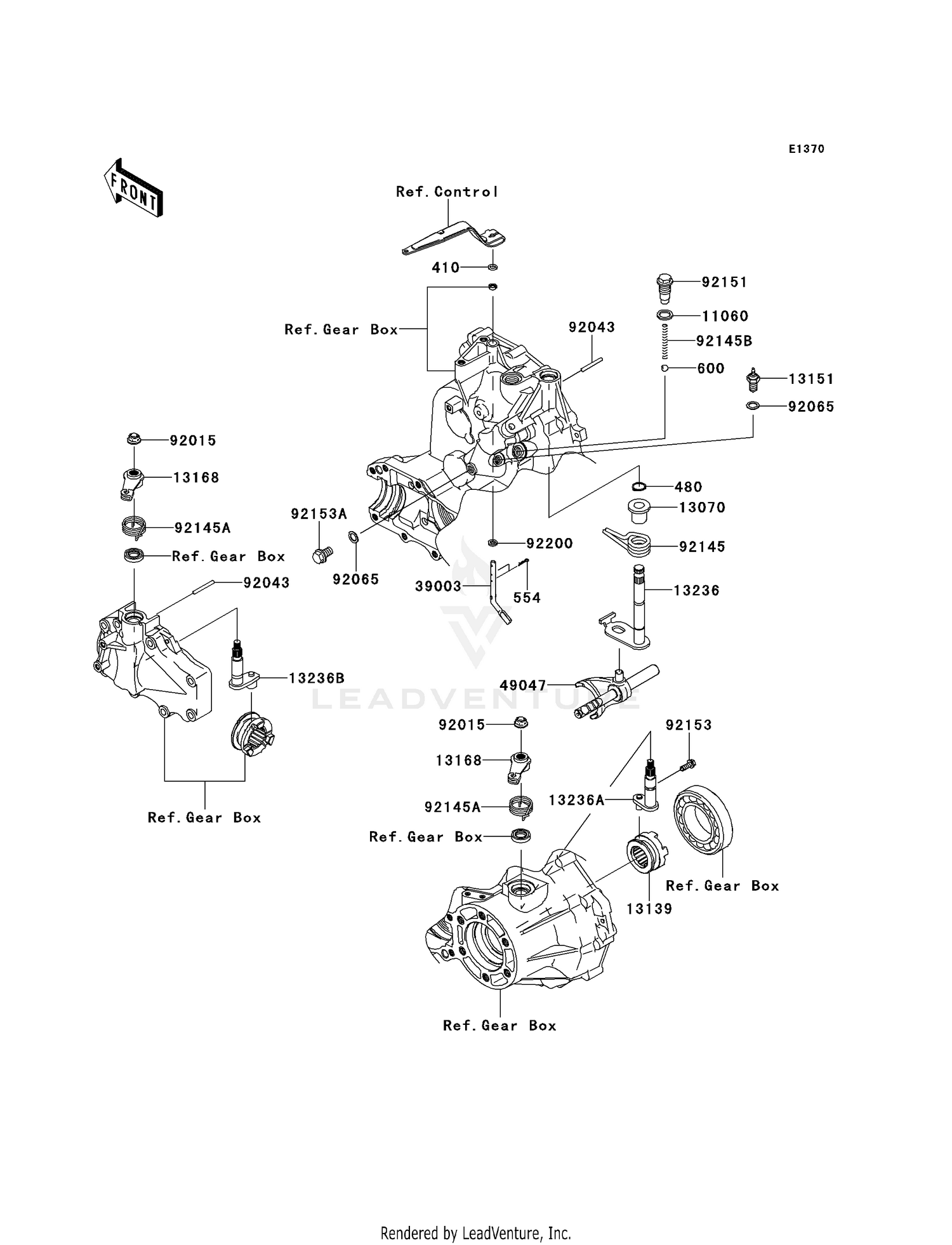 GEAR CHANGE MECHANISM