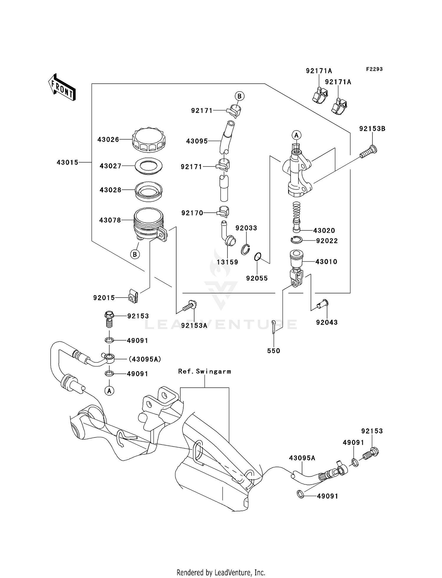 REAR MASTER CYLINDER