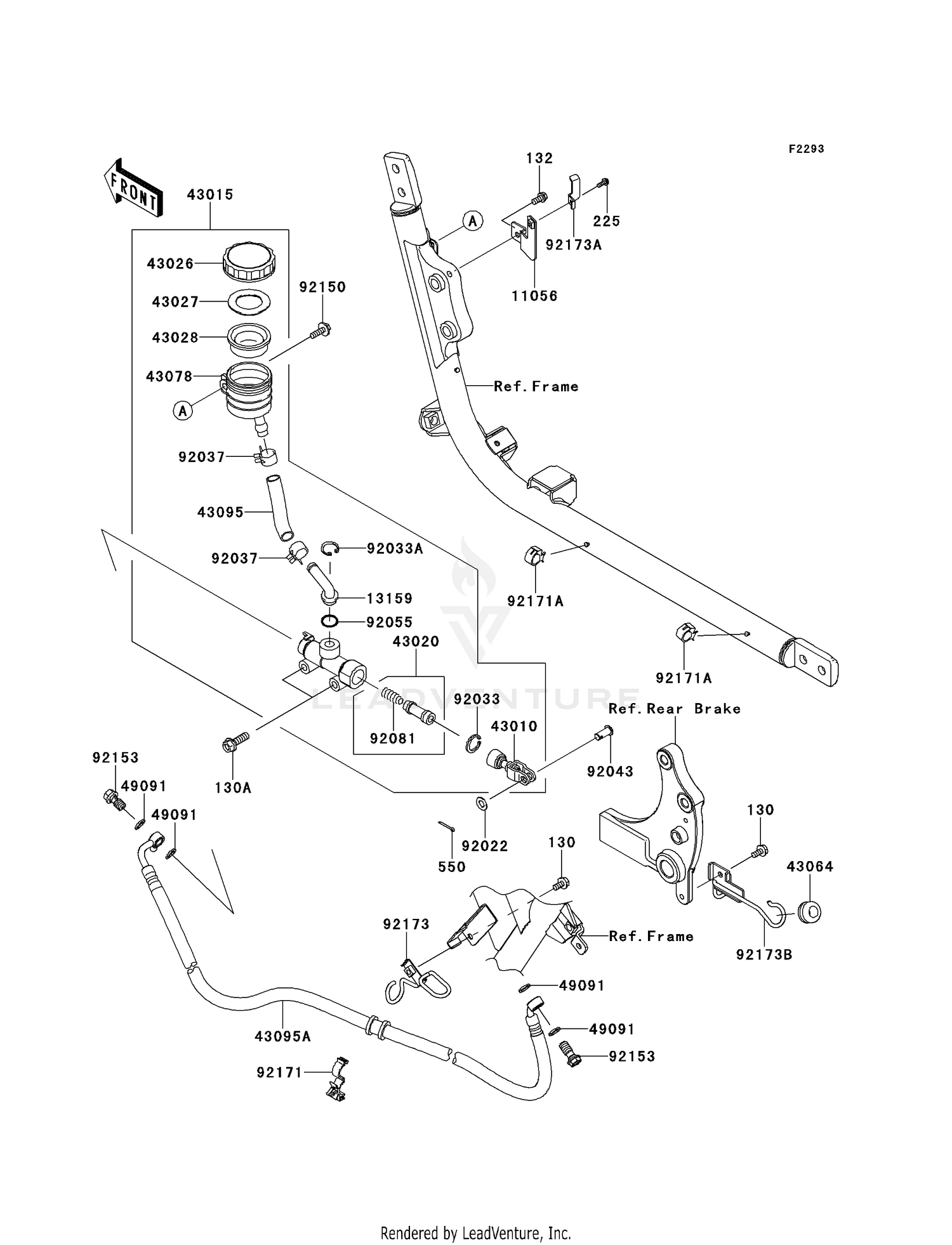 REAR MASTER CYLINDER