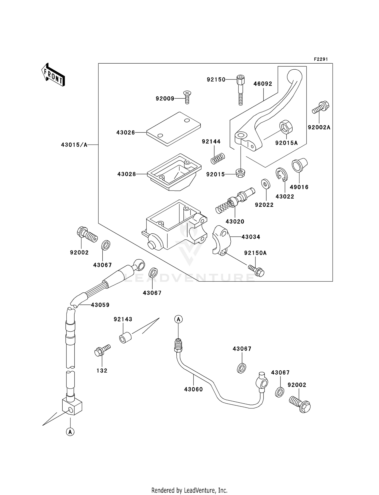FRONT MASTER CYLINDER