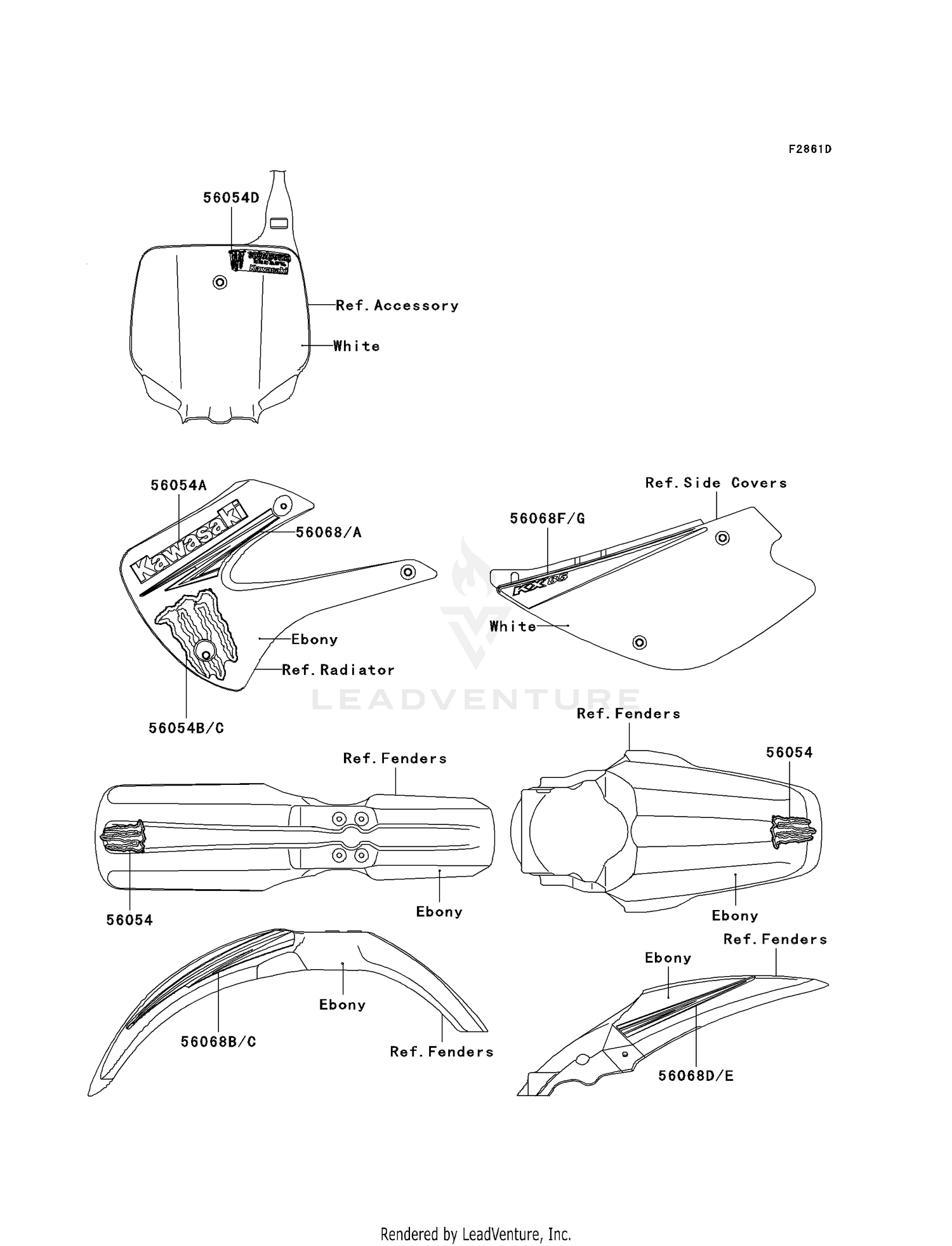 DECALS (EBONY)(A9FA)