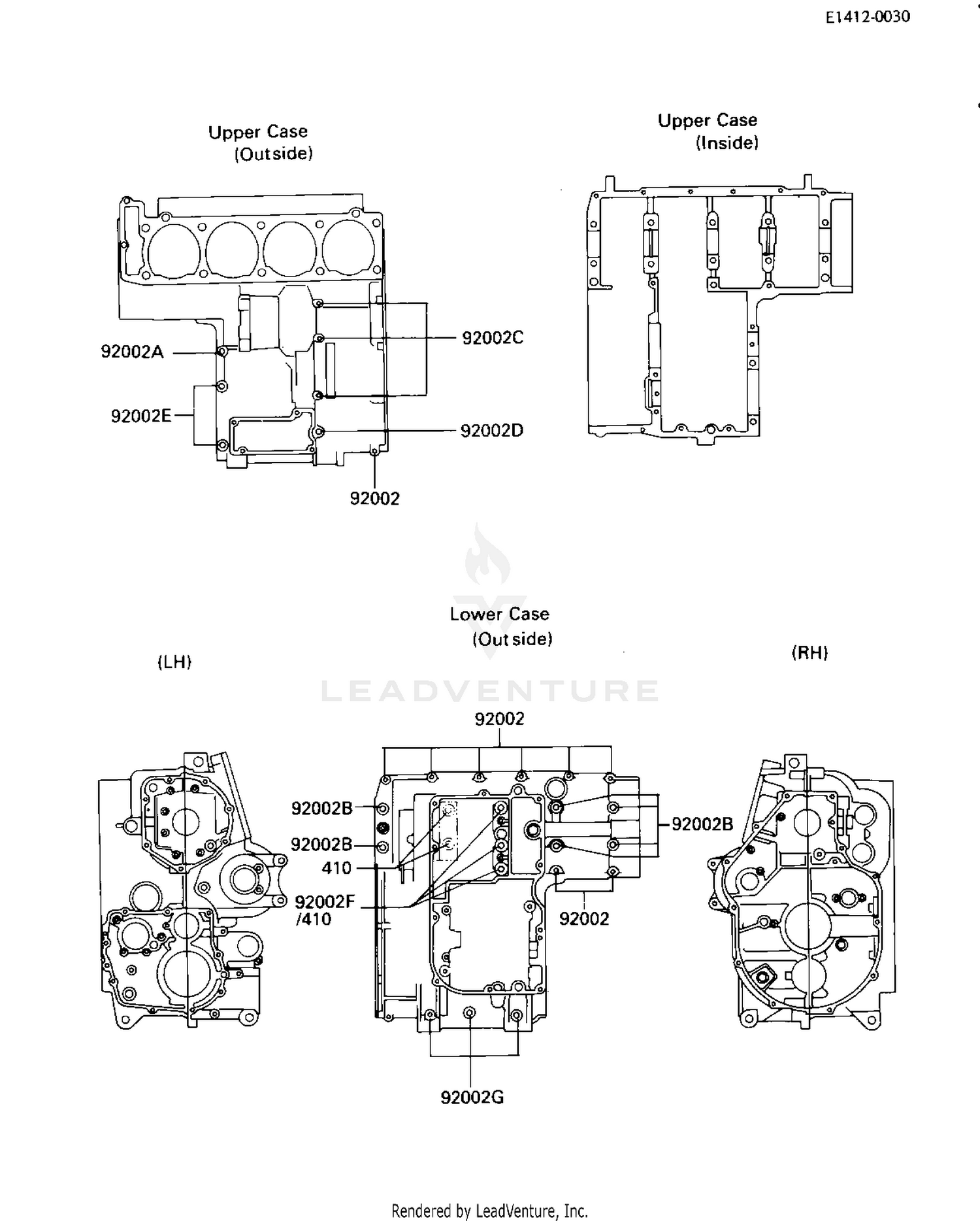 CRANKCASE BOLT PATTERN