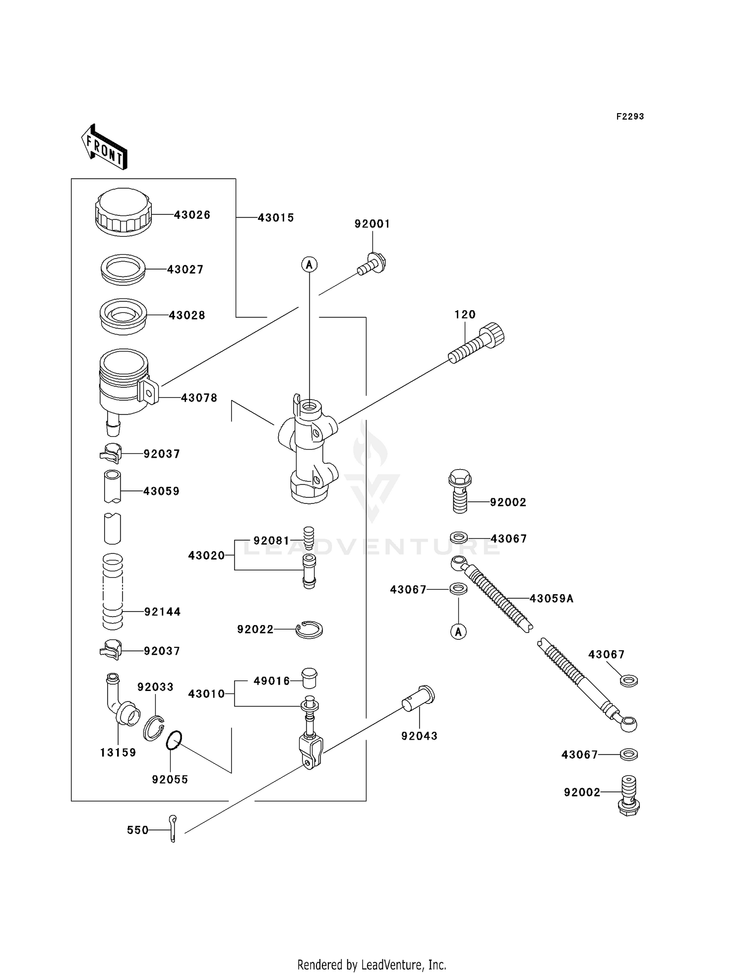 REAR MASTER CYLINDER