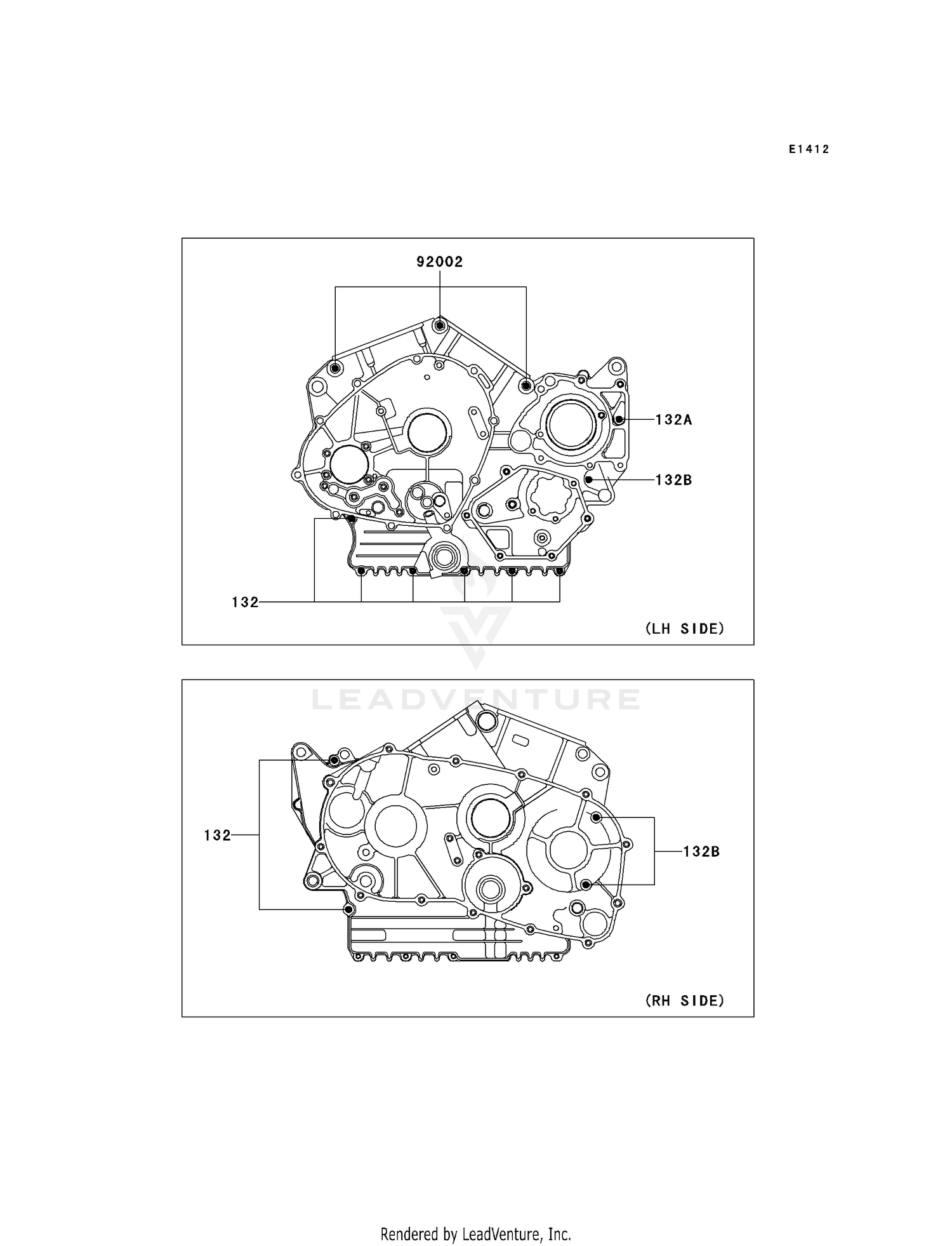 CRANKCASE BOLT PATTERN