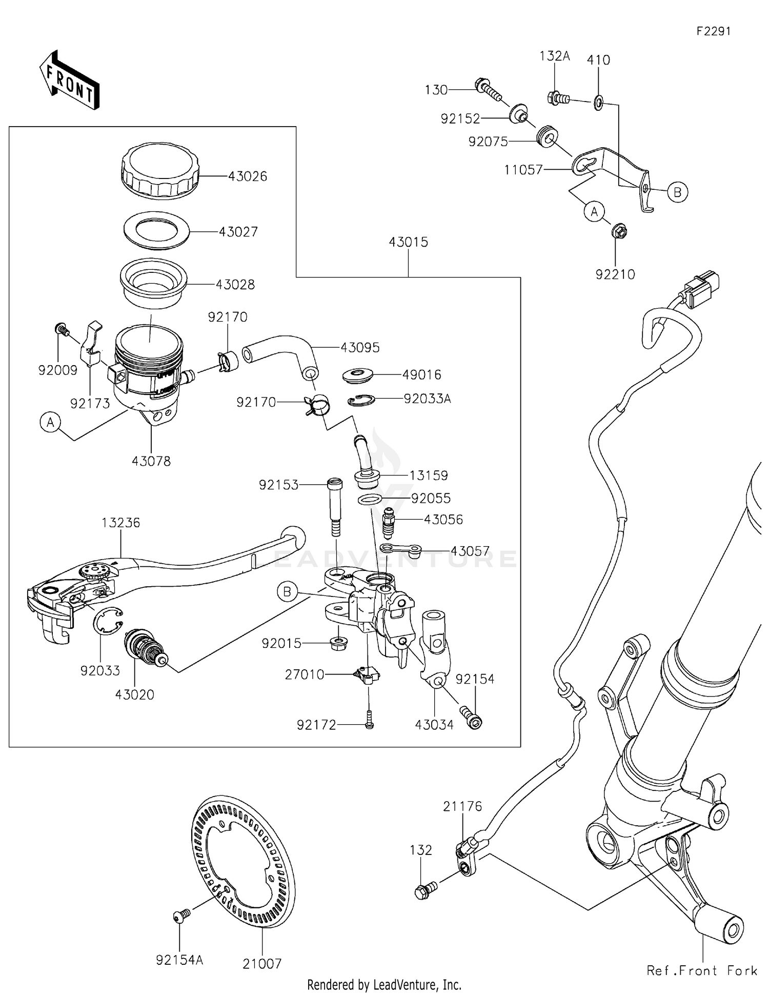 Front Master Cylinder