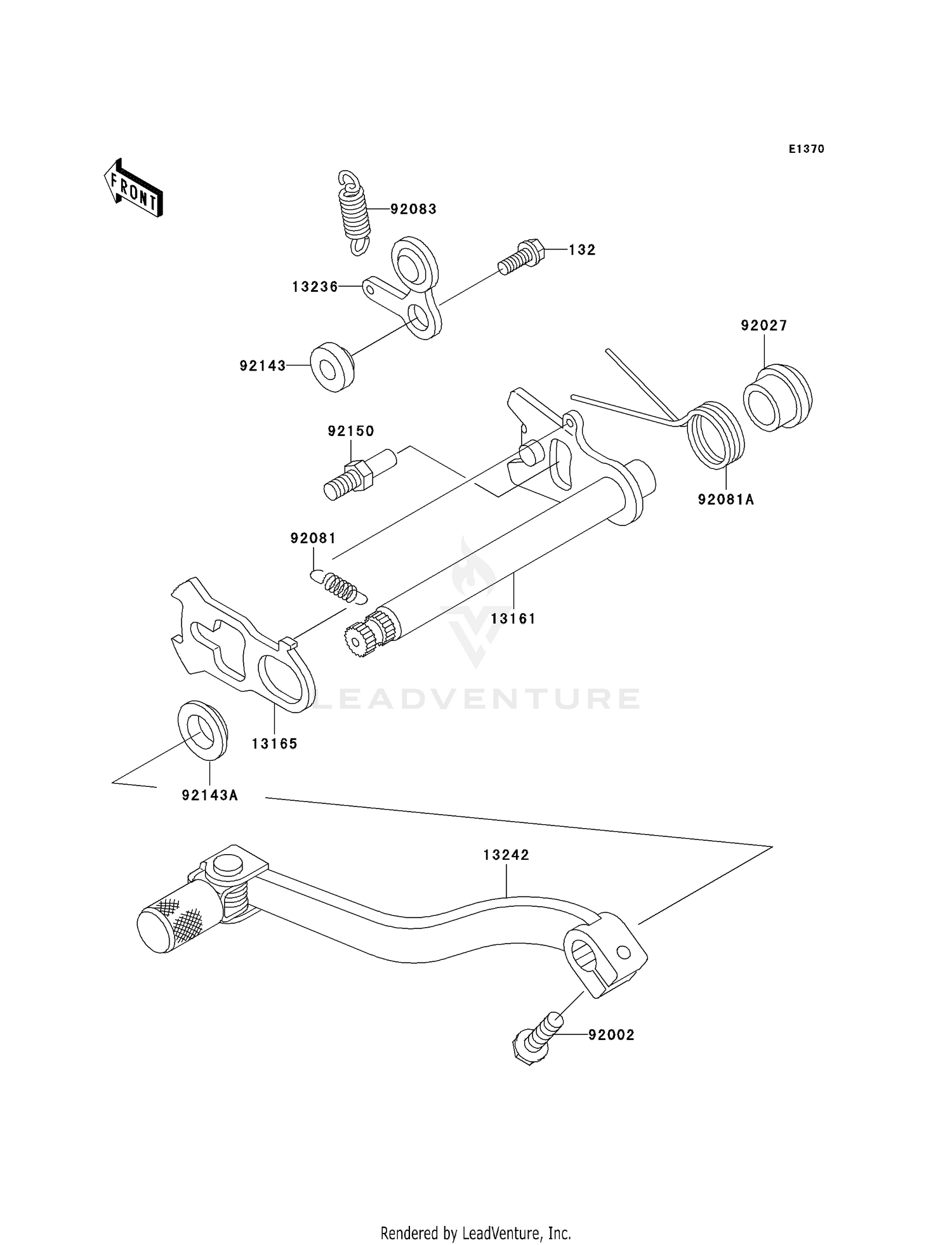 GEAR CHANGE MECHANISM