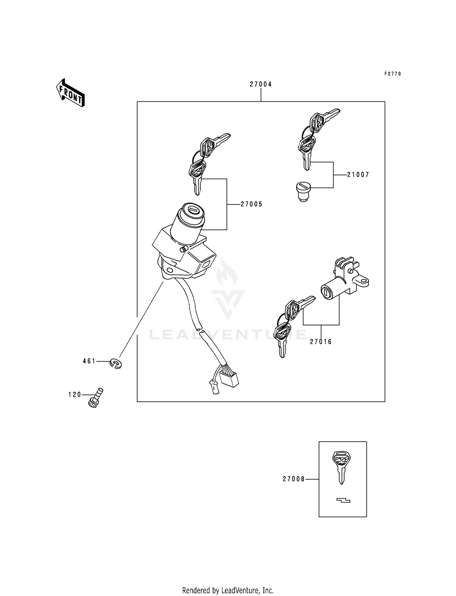 IGNITION SWITCH/LOCKS/REFLECTORS
