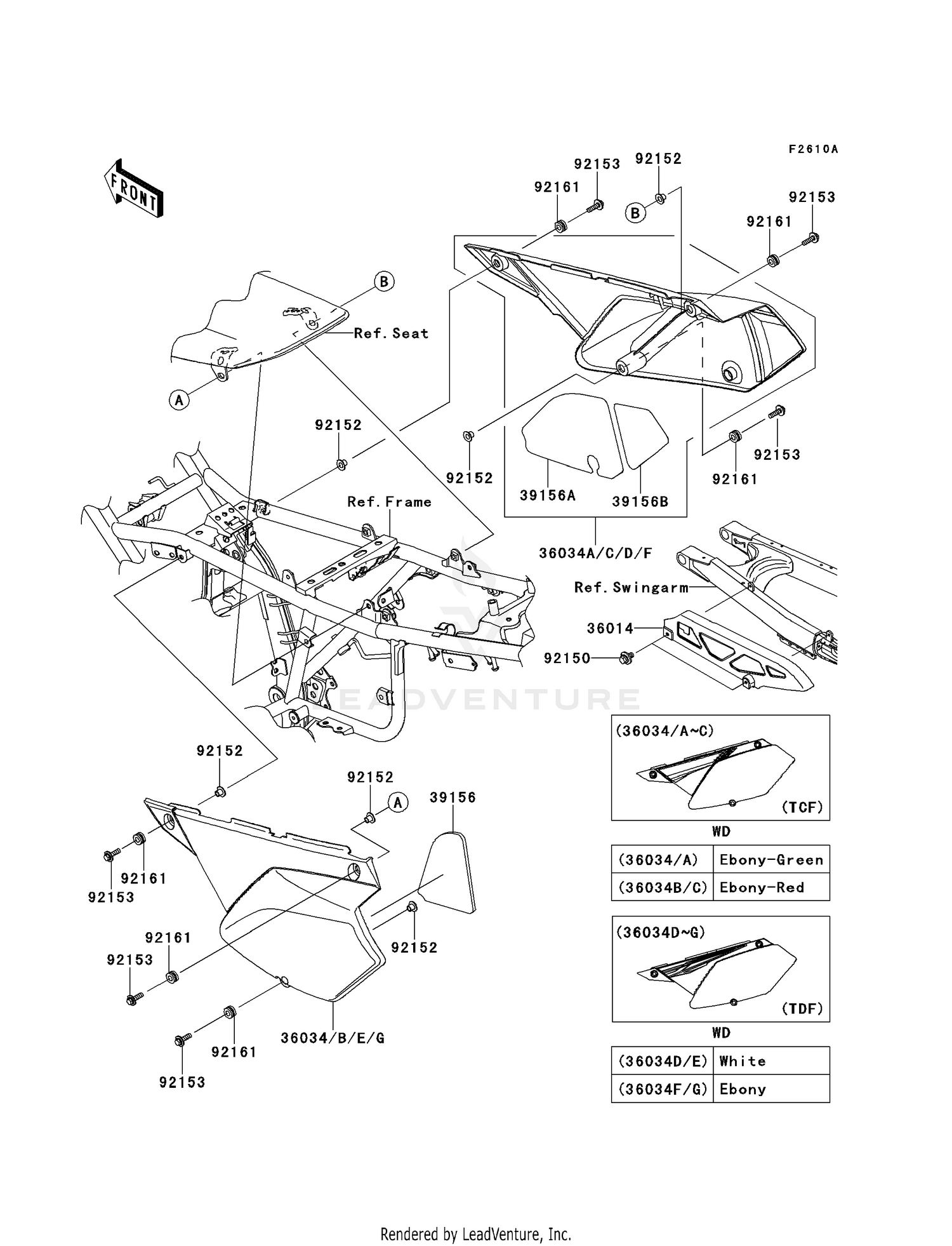 SIDE COVERS/CHAIN COVER (TCF/TDF)