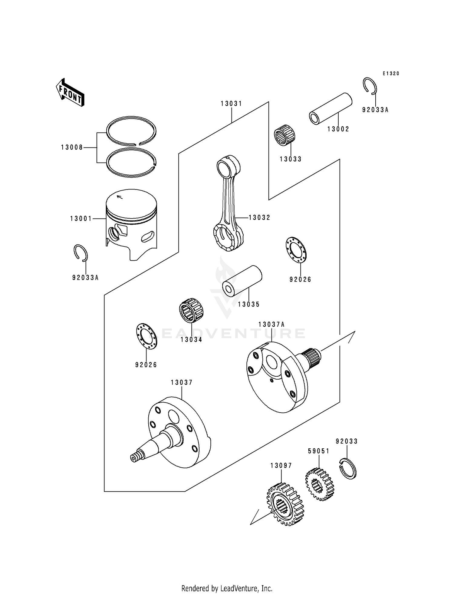 CRANKSHAFT/PISTON(S)