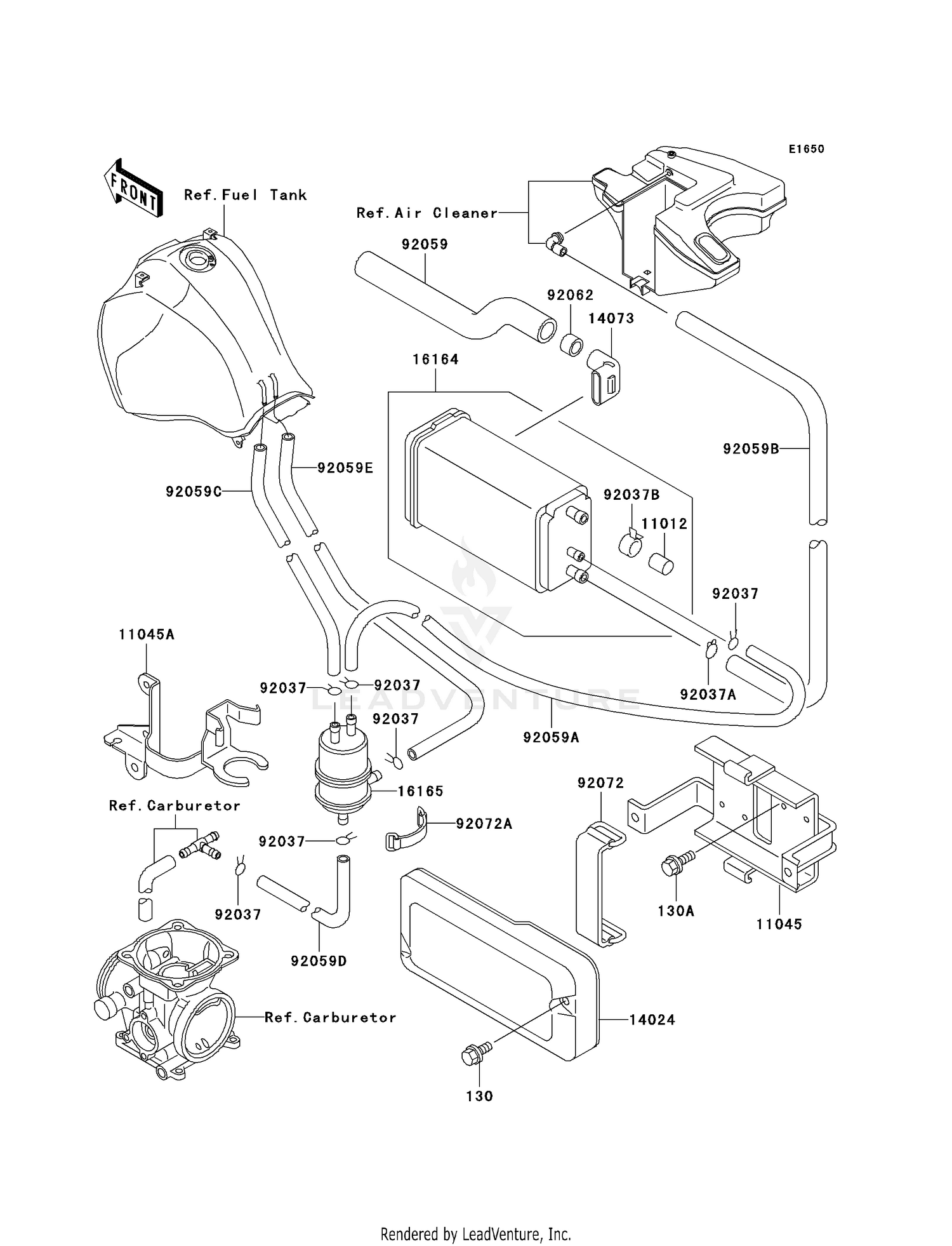 FUEL EVAPORATIVE SYSTEM