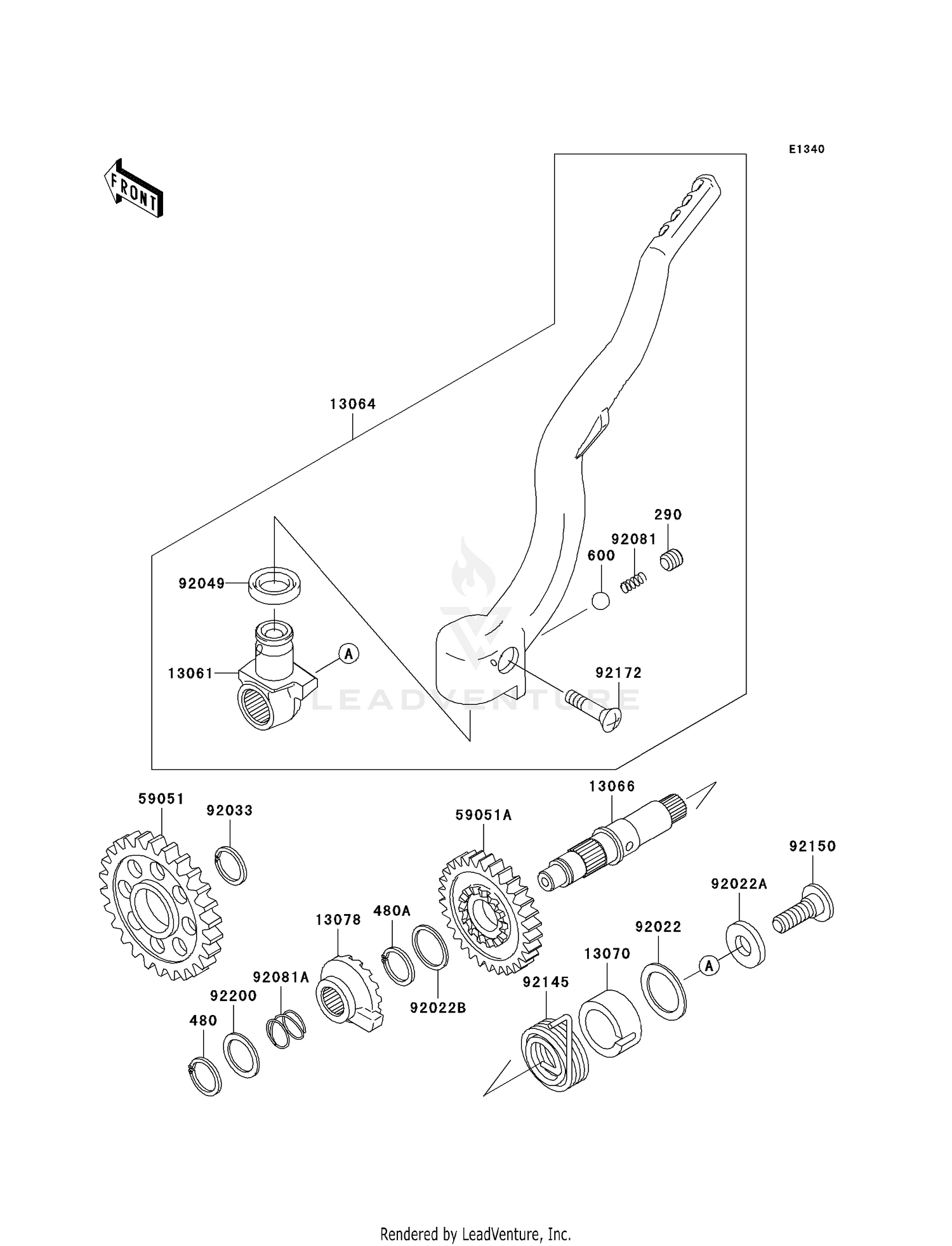 KICKSTARTER MECHANISM