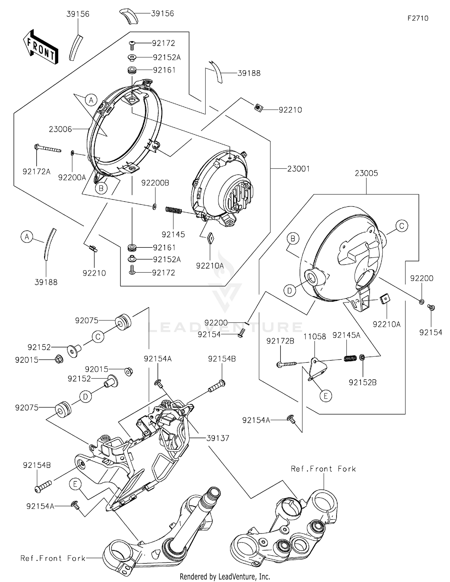 Save up to 40% on 2025 Kawasaki ELIMINATOR SE ABS EL450 OEM