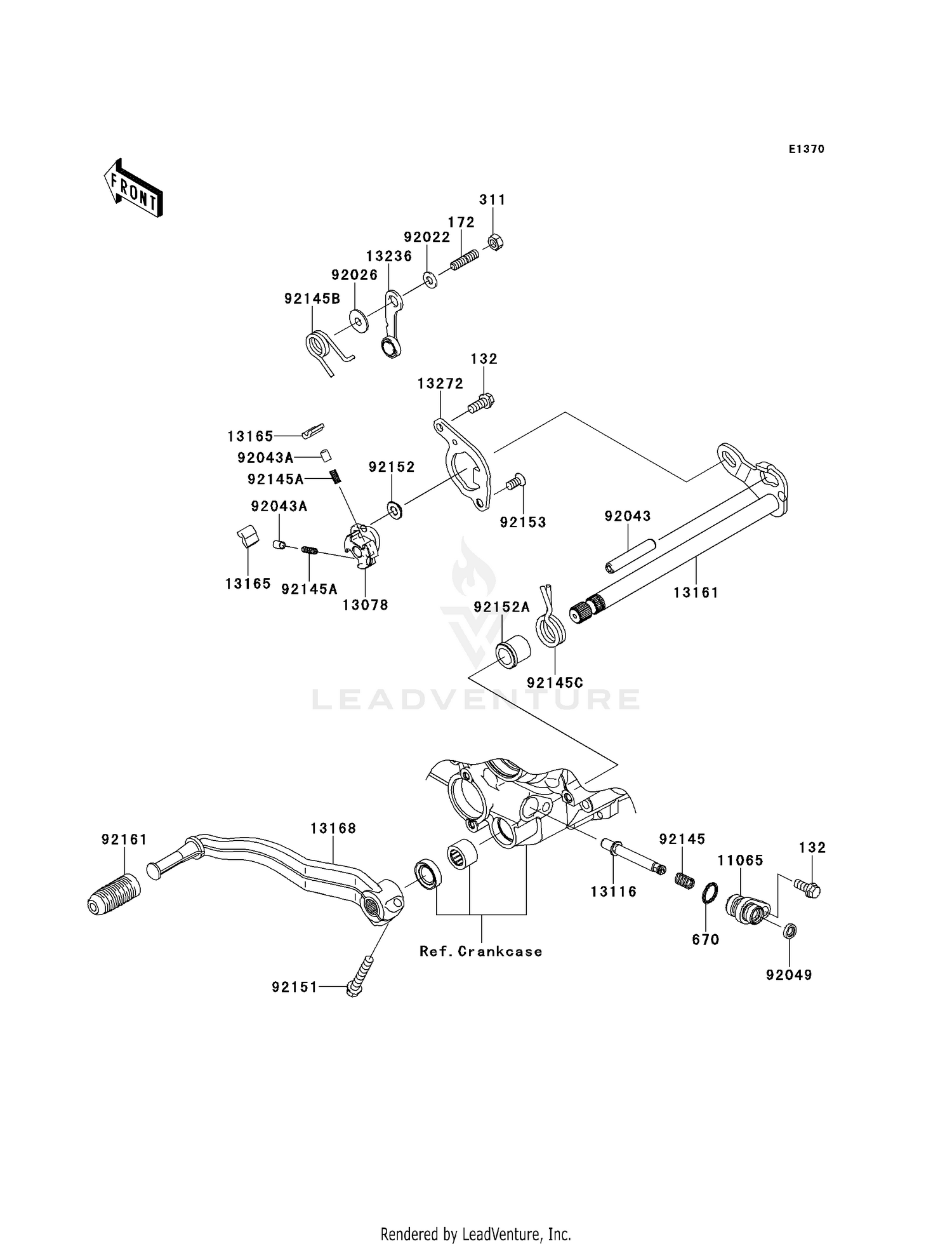 GEAR CHANGE MECHANISM