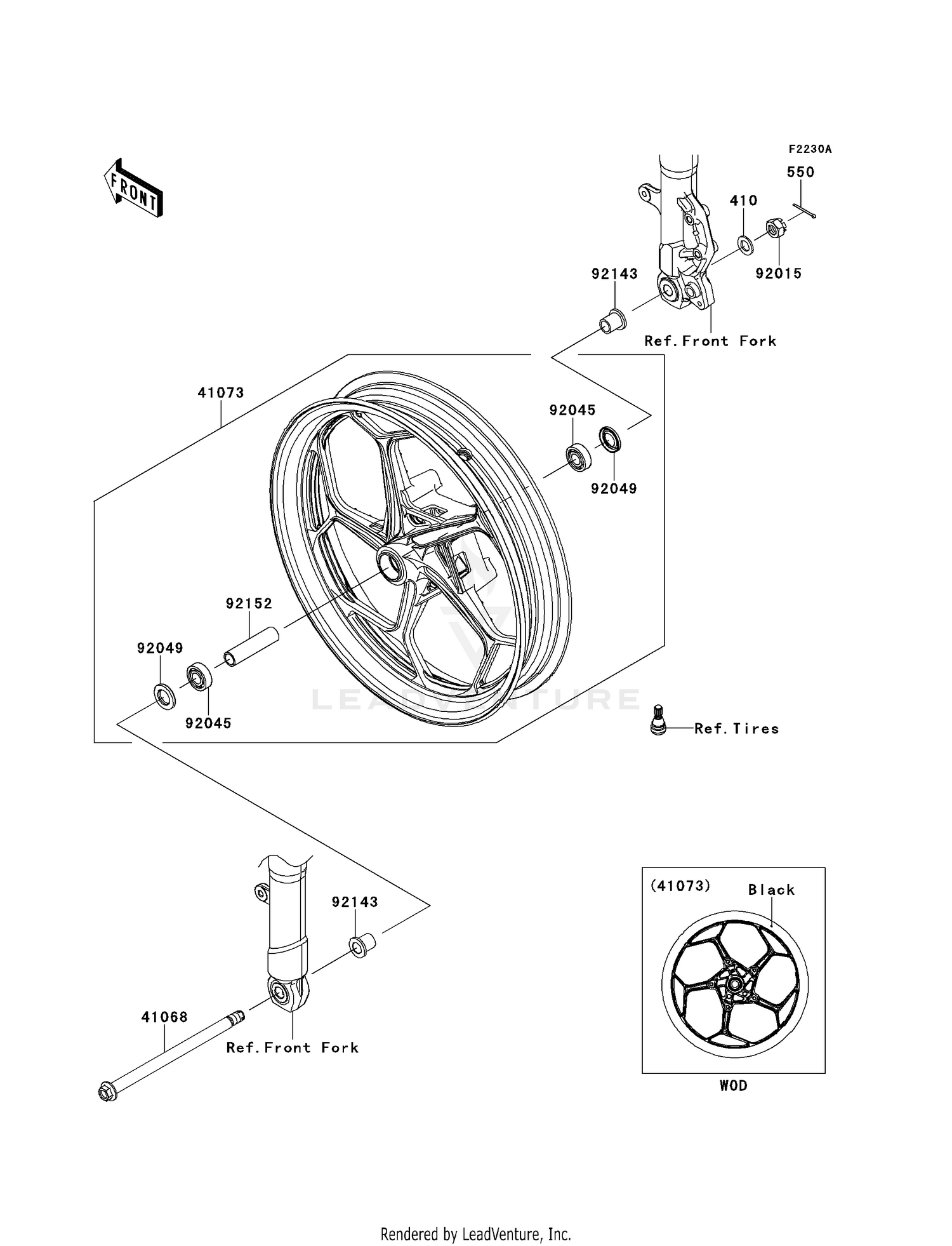 FRONT WHEEL (BEFA)
