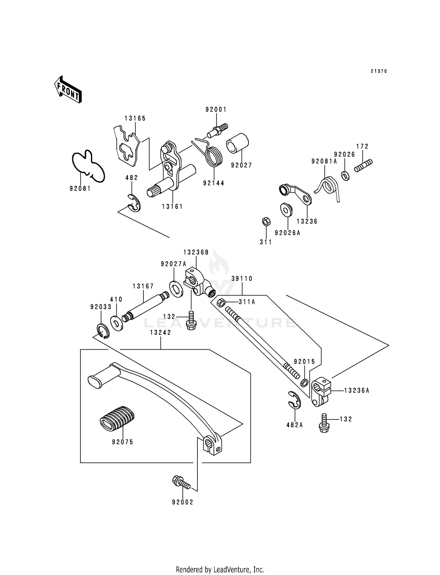 GEAR CHANGE MECHANISM