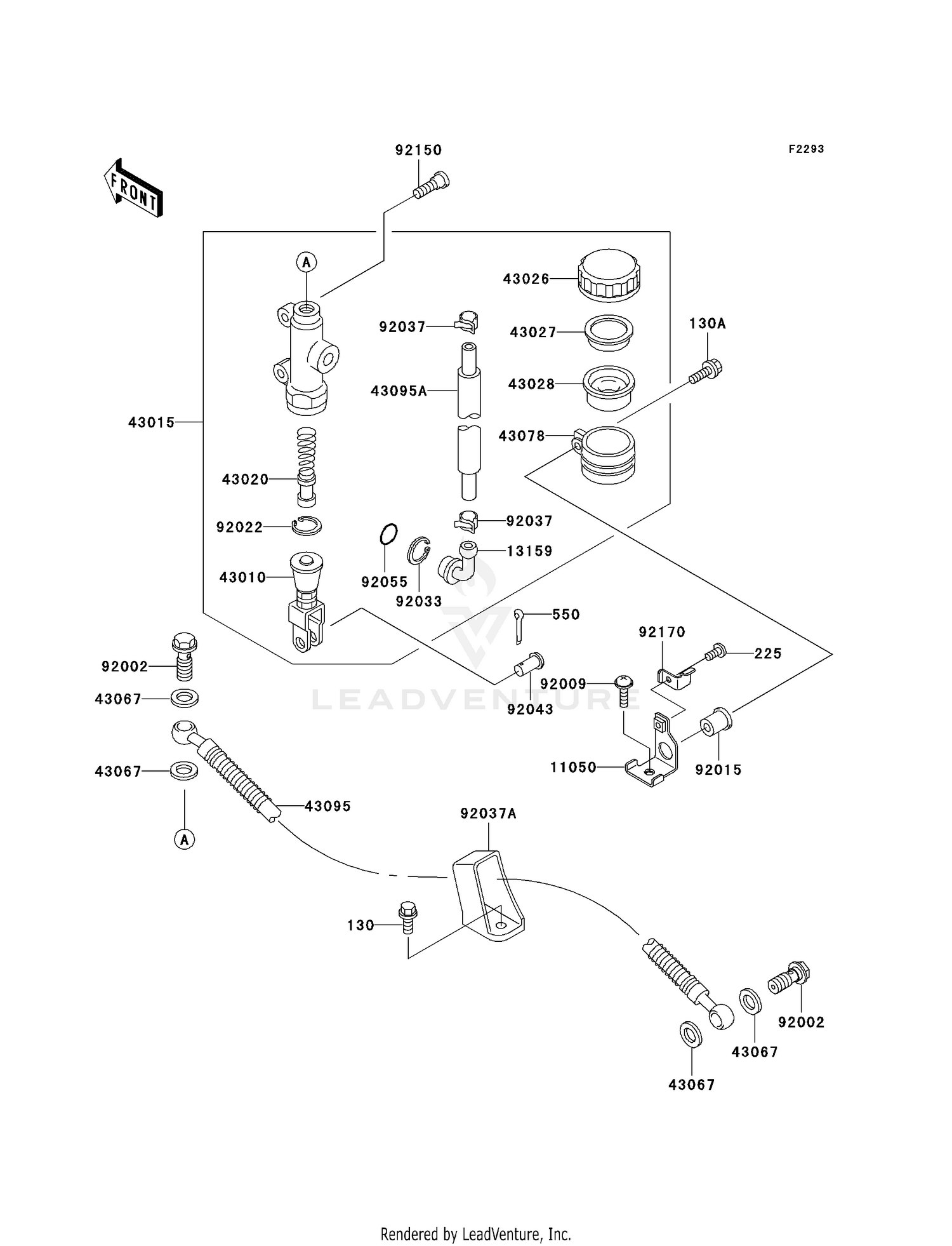 REAR MASTER CYLINDER