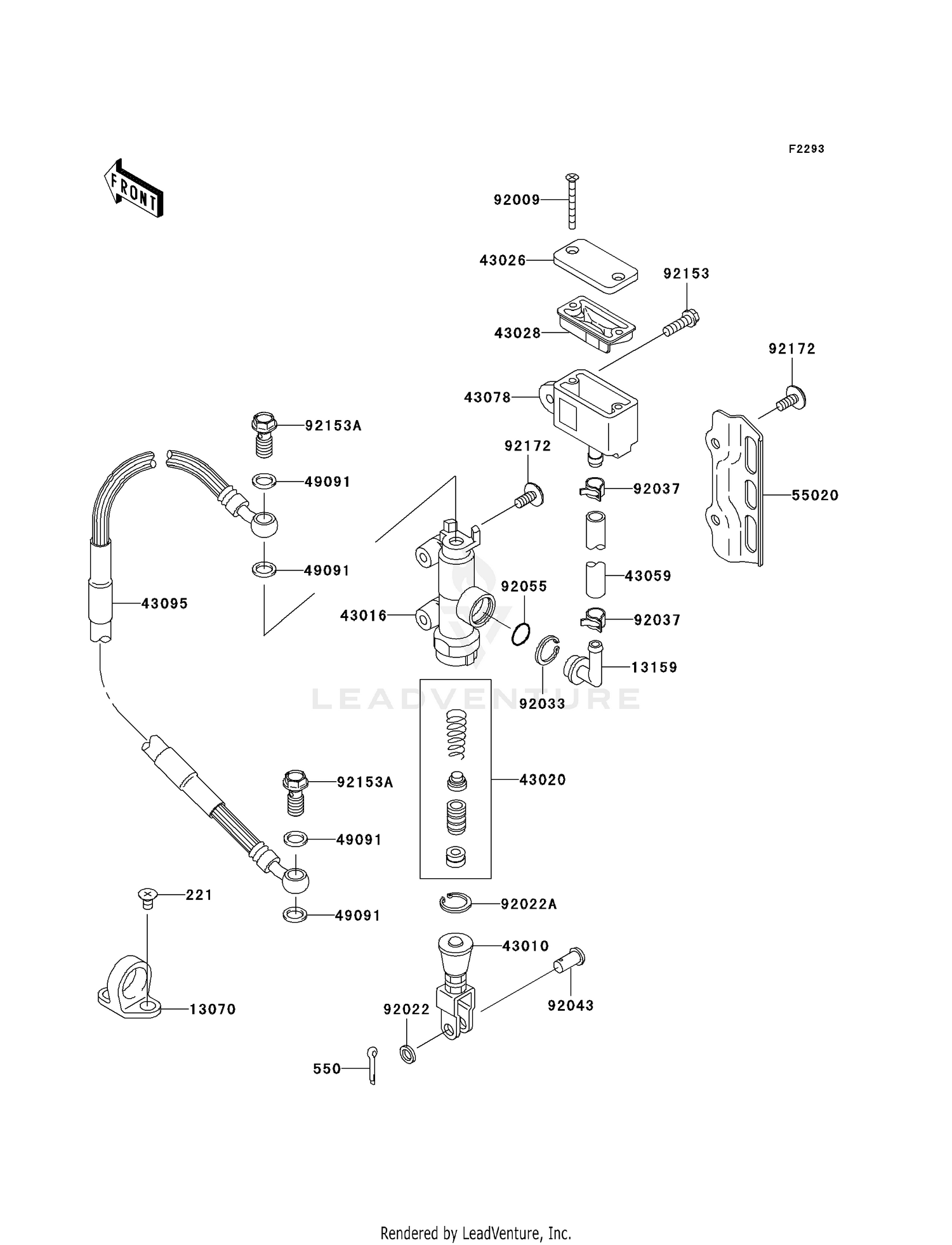 REAR MASTER CYLINDER