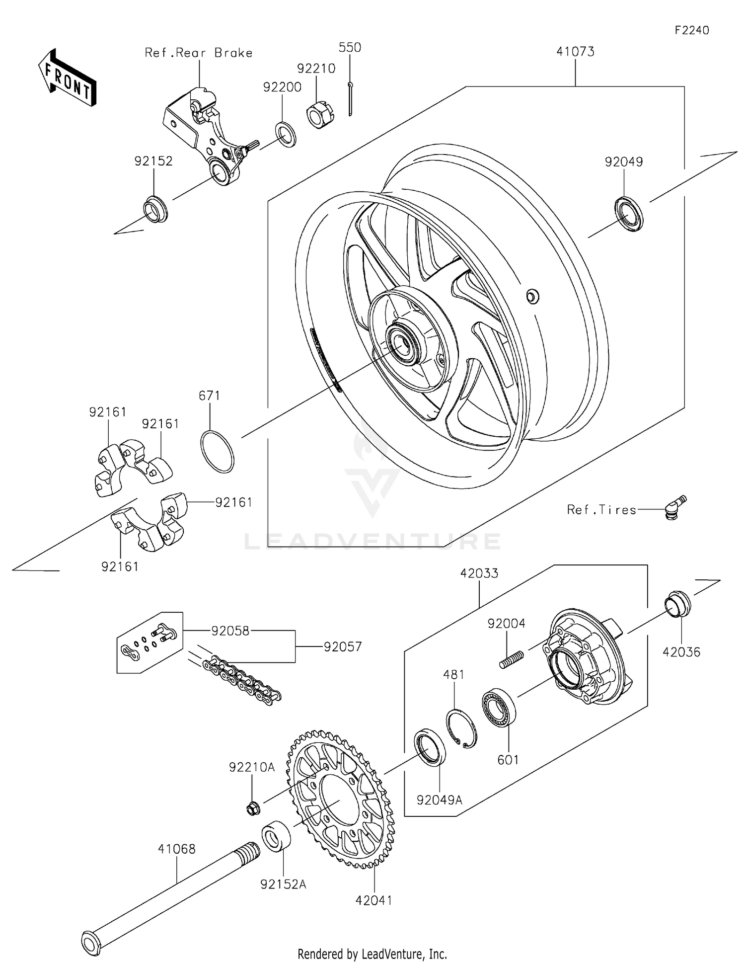 Shop OEM 2025 Kawasaki NINJA ZX-10RR Motorcycle Parts | MotoSport