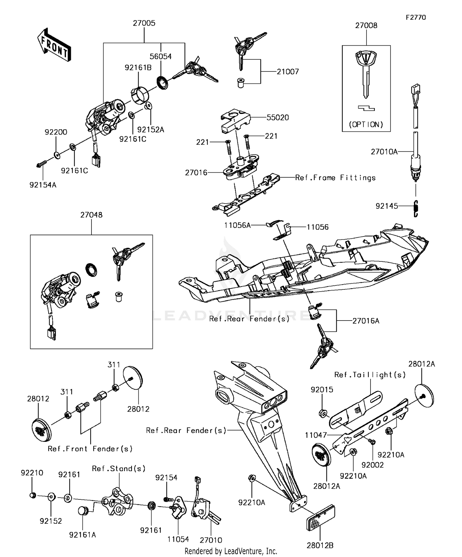 Ignition Switch/Locks/Reflectors