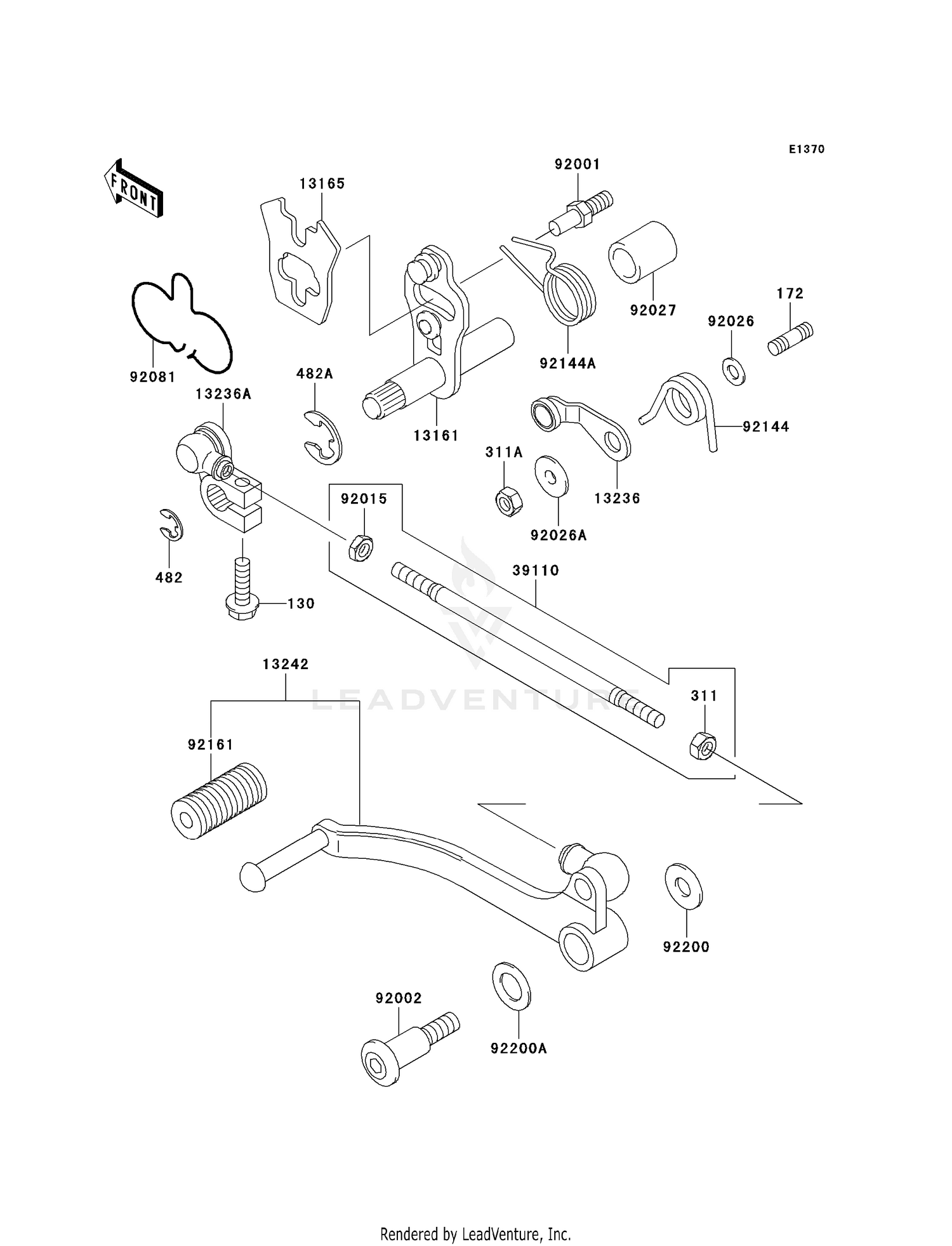 GEAR CHANGE MECHANISM