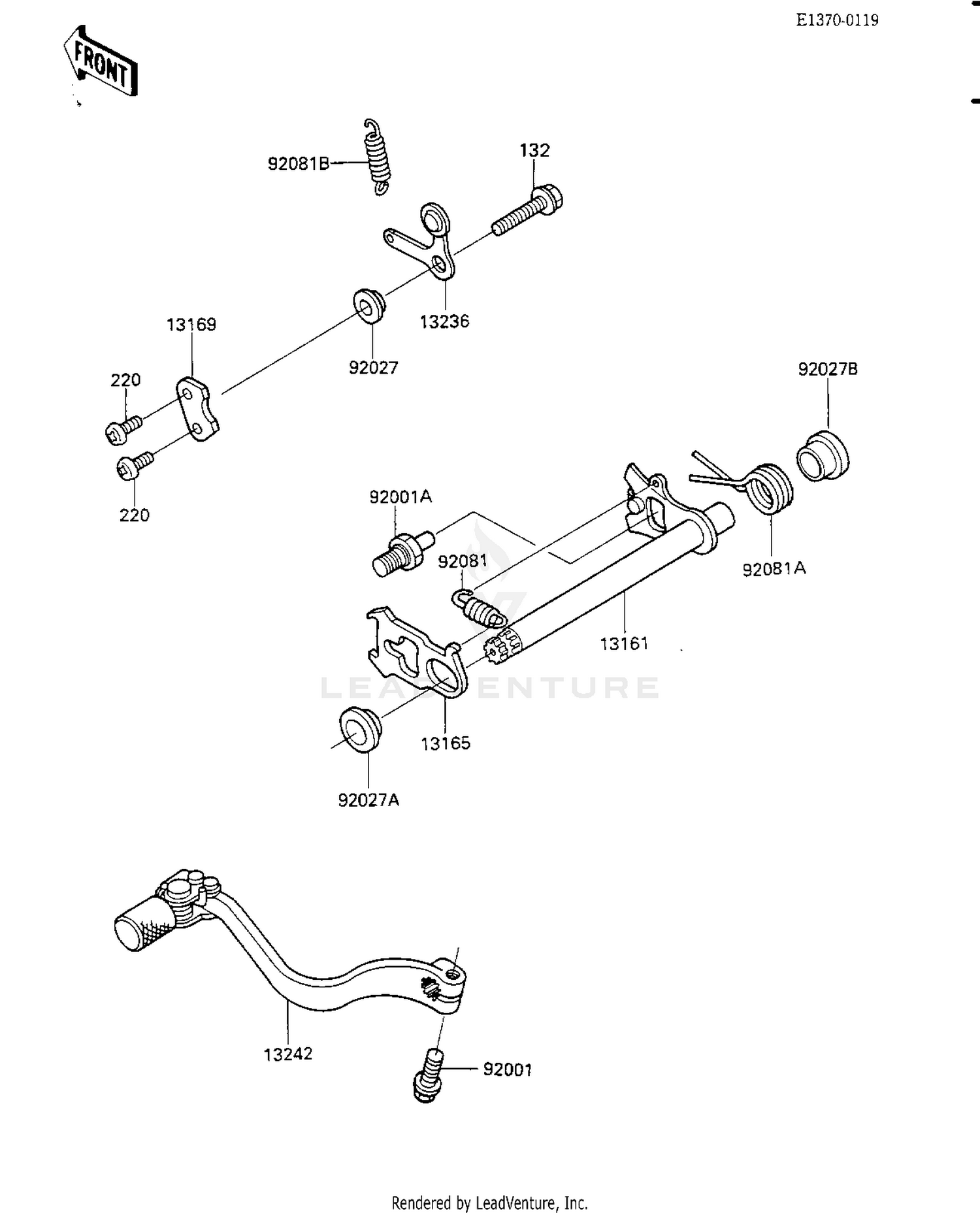 GEAR CHANGE MECHANISM