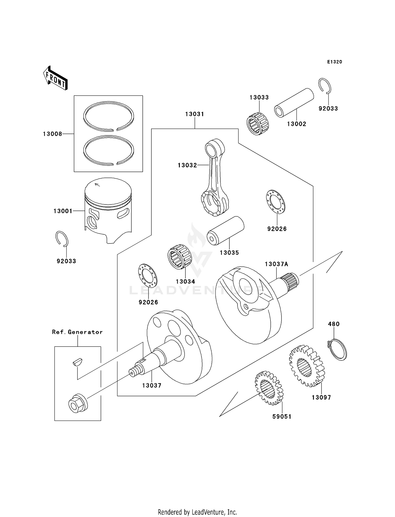 CRANKSHAFT/PISTON(S)