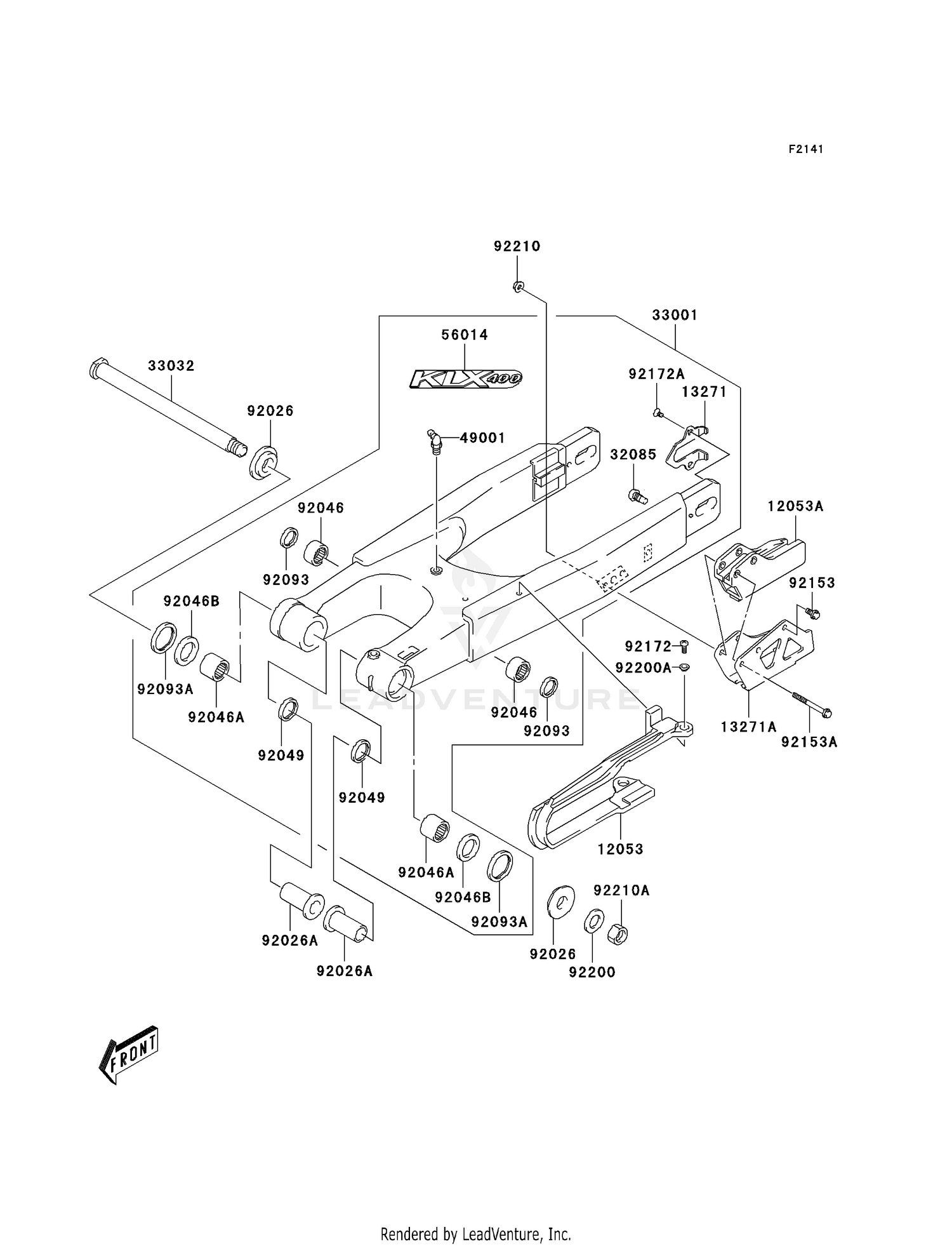 SWINGARM (KLX400-B1)