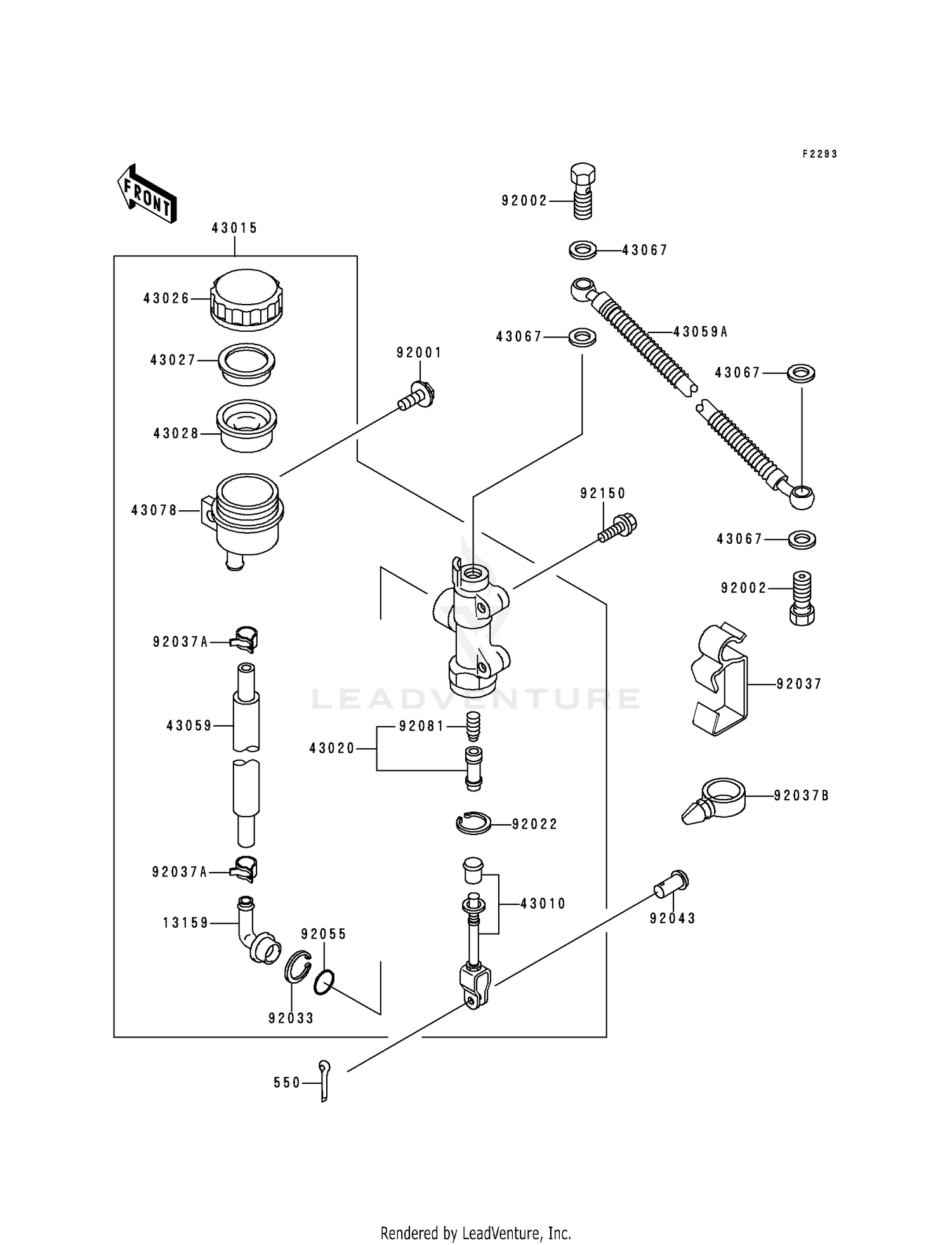 REAR MASTER CYLINDER