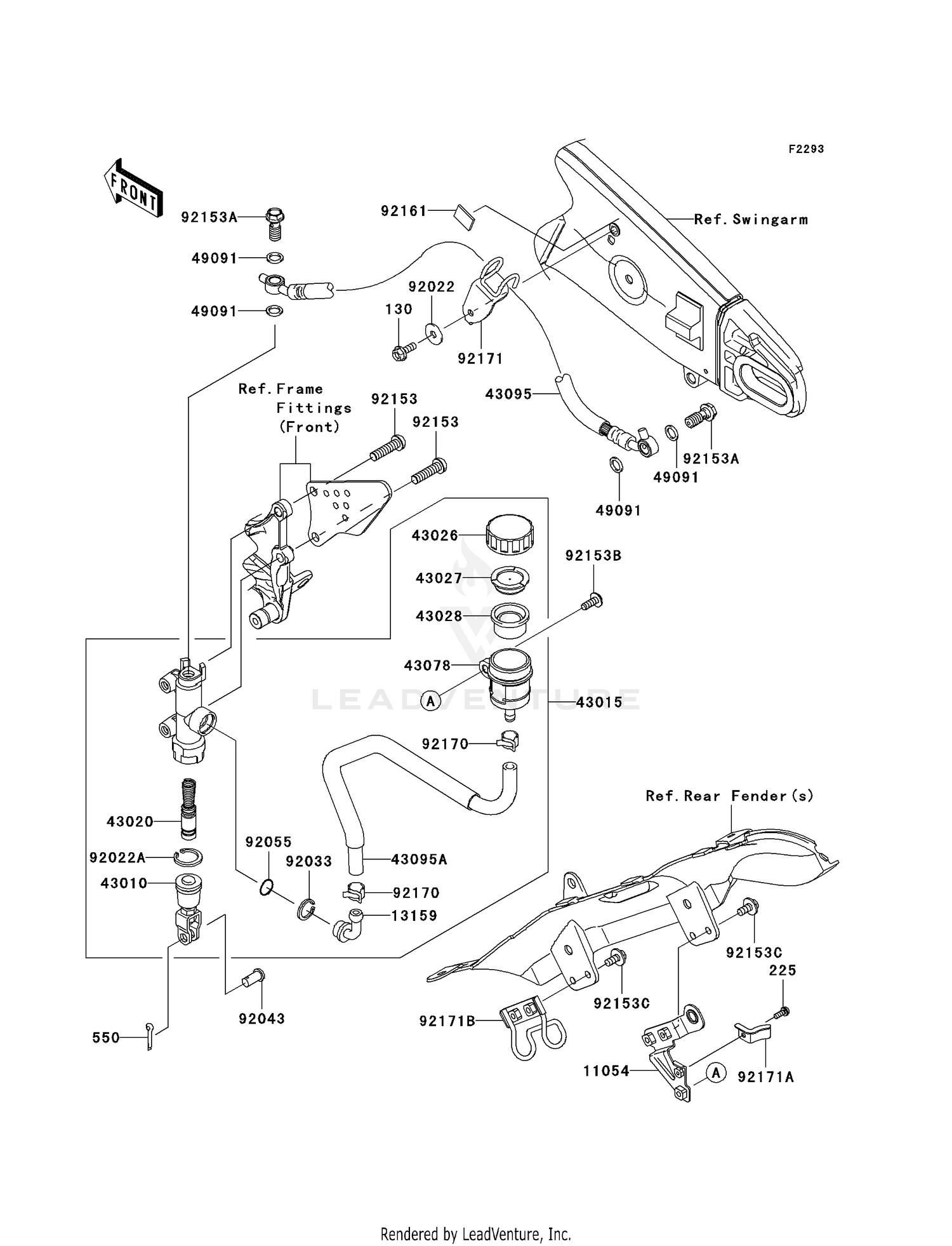 REAR MASTER CYLINDER
