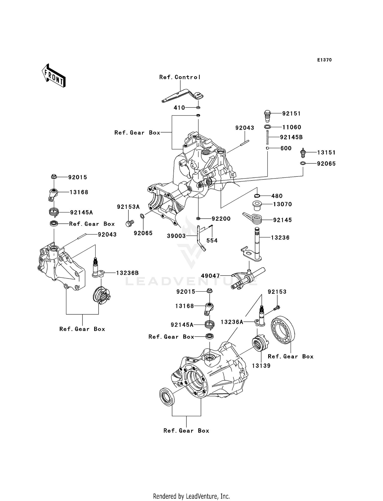 GEAR CHANGE MECHANISM