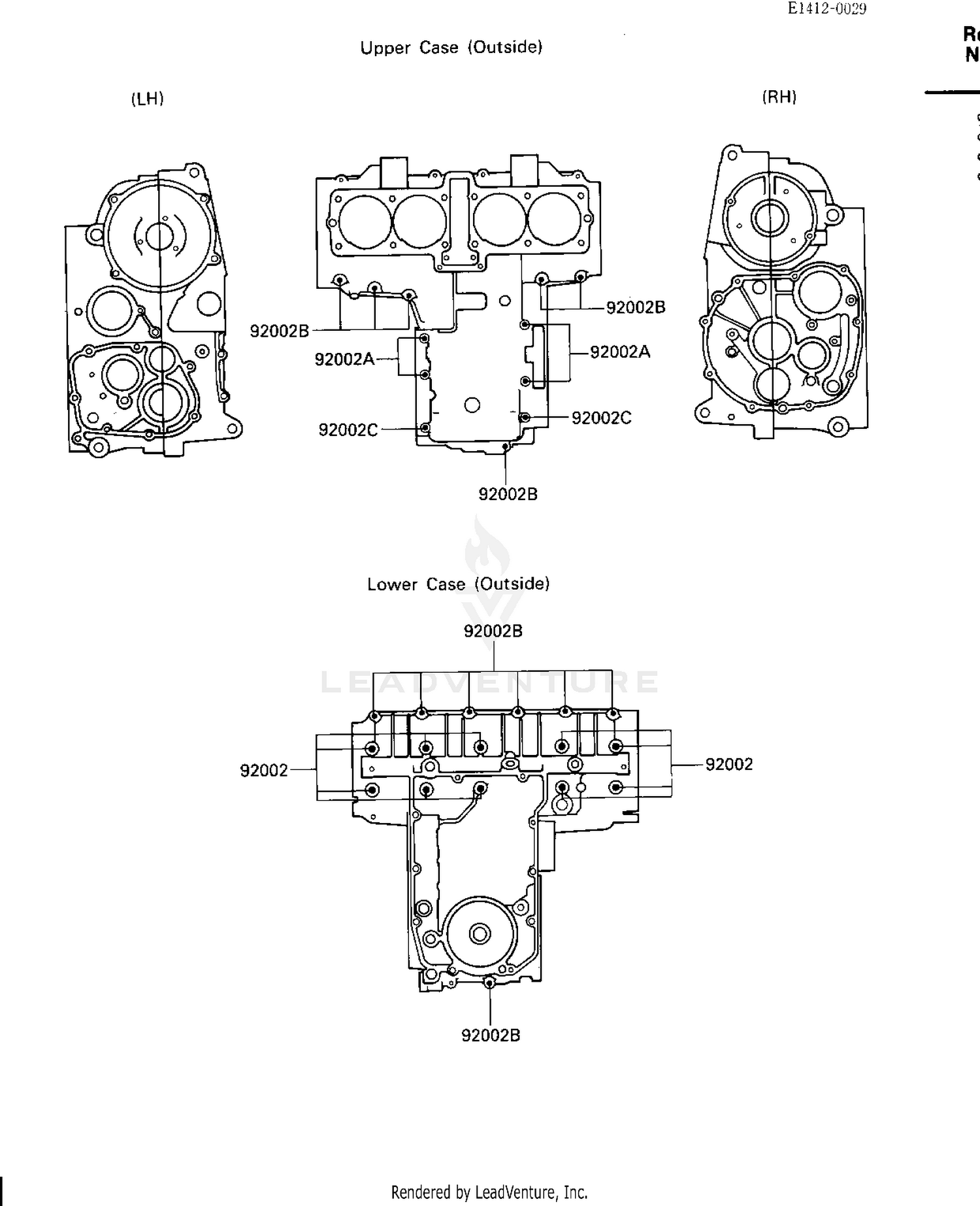 CRANKCASE BOLT PATTERN
