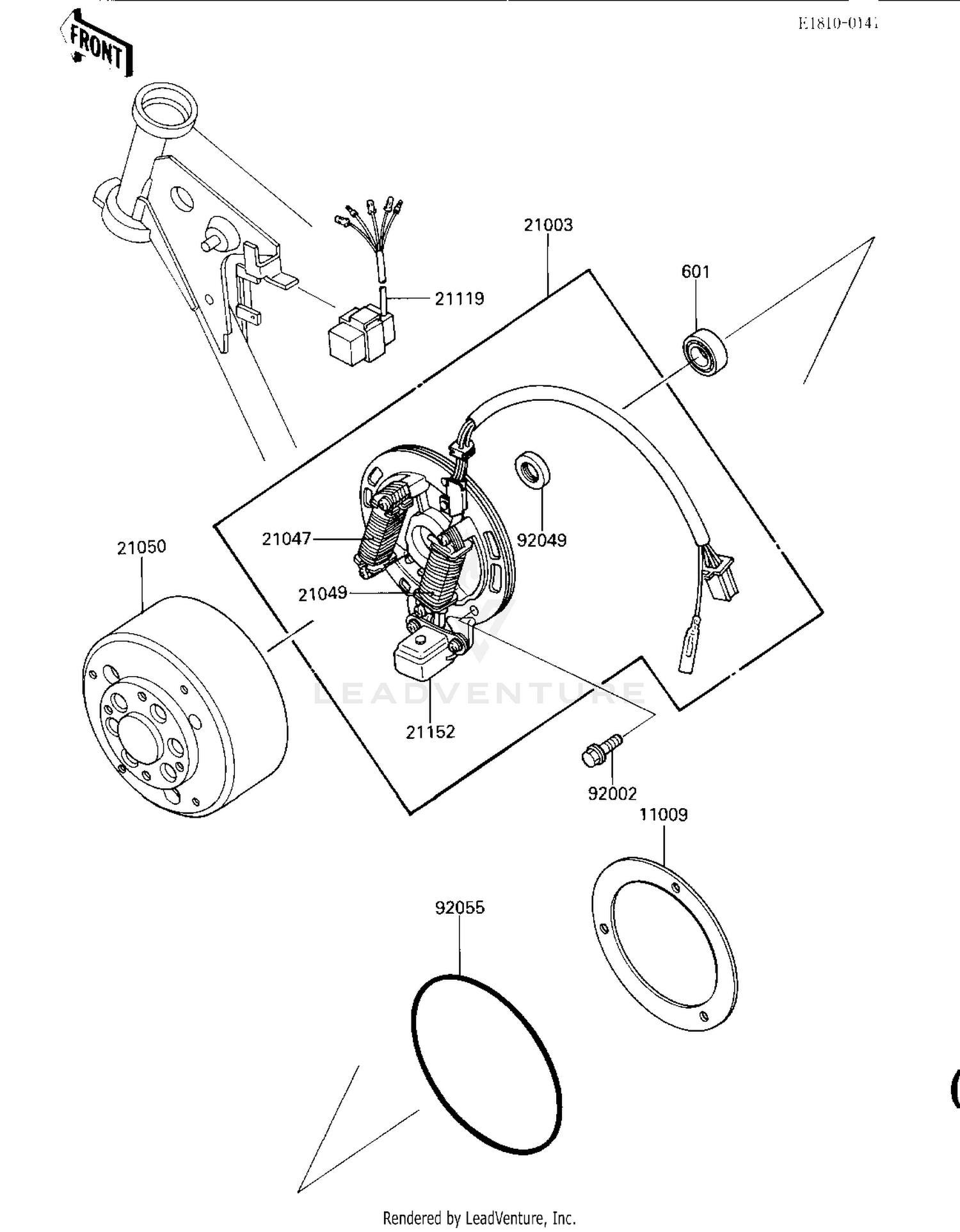 IGNITION/GENERATOR (KLT110-A3)