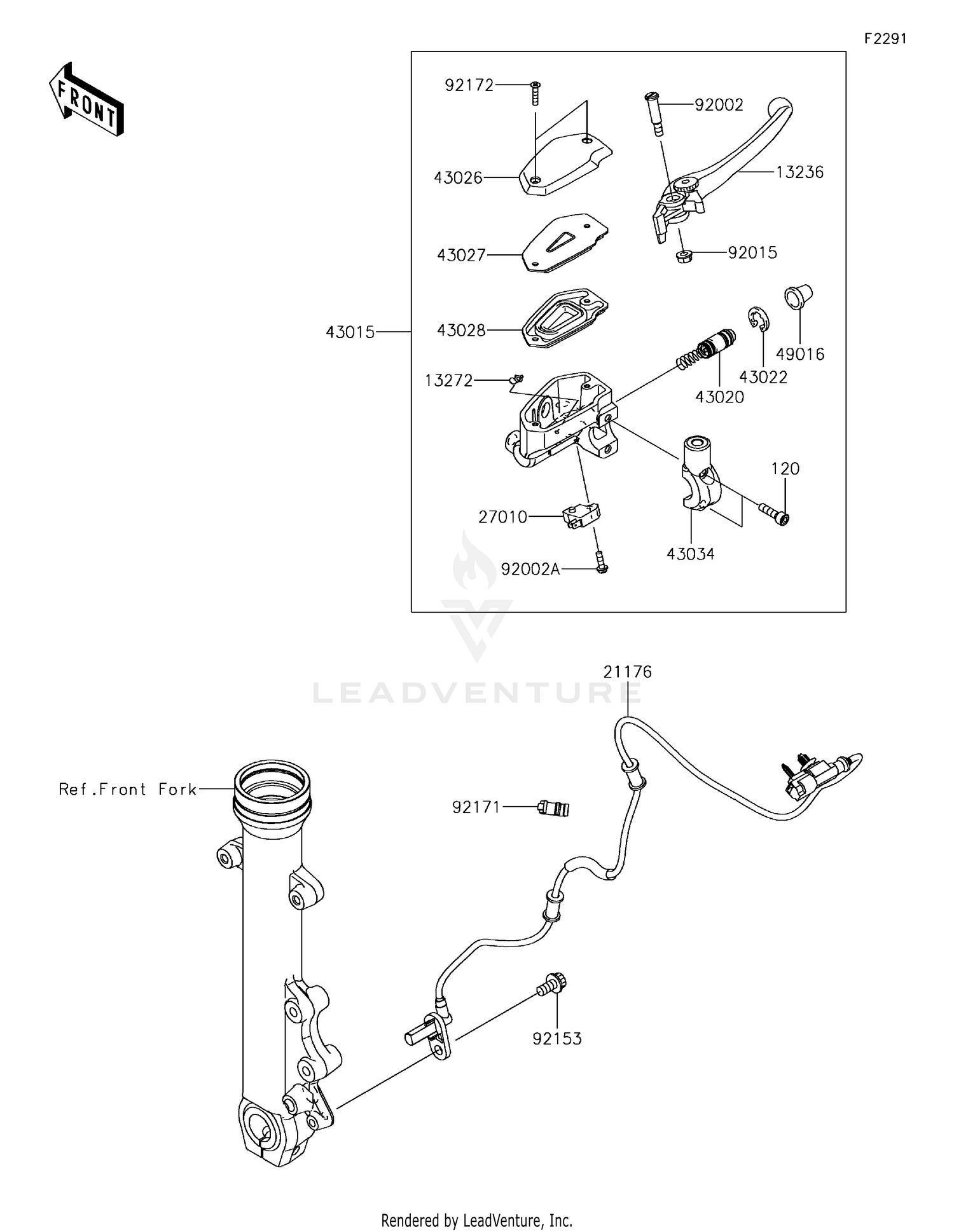 Front Master Cylinder